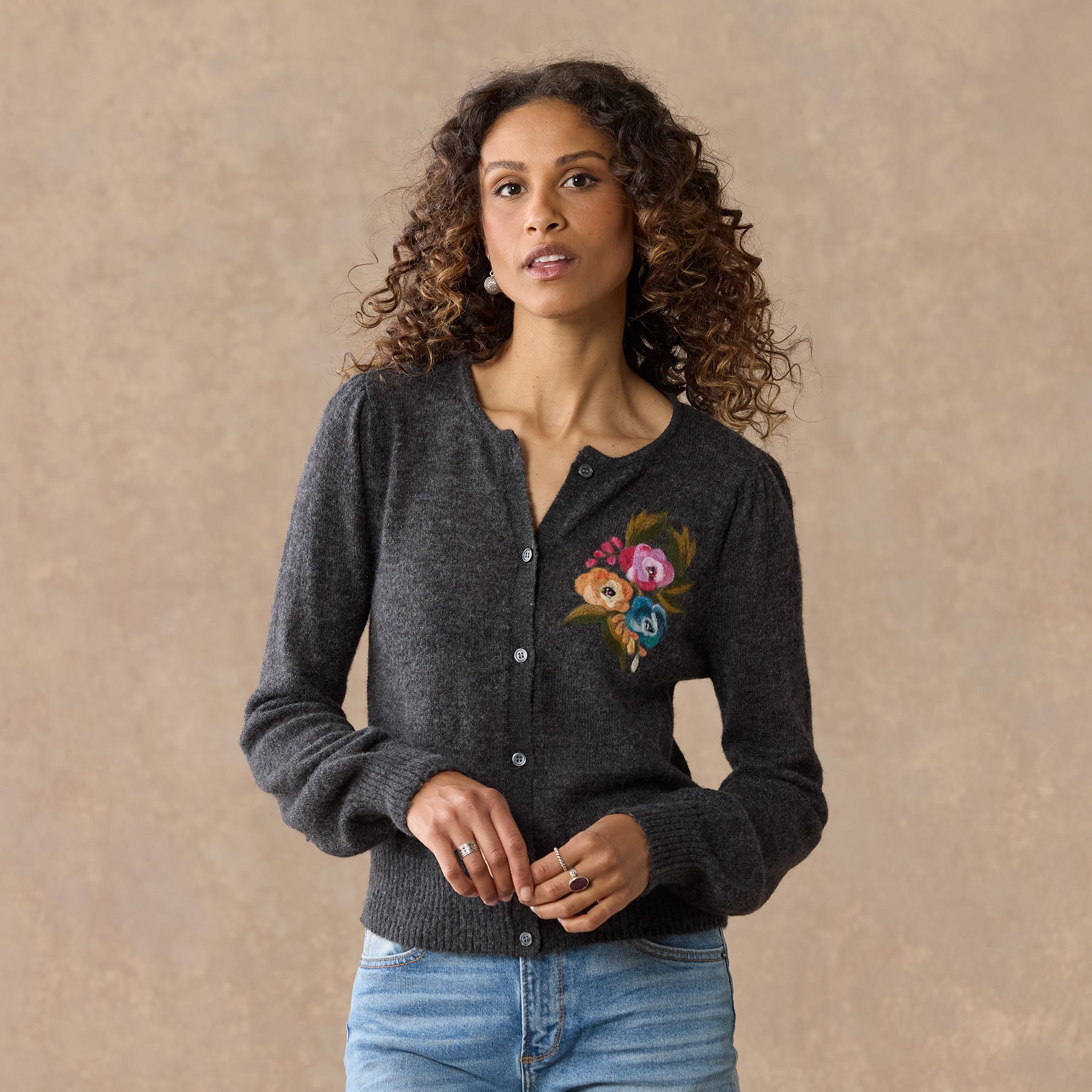 Whimsical Blooms Cardigan | Sundance Outlet
