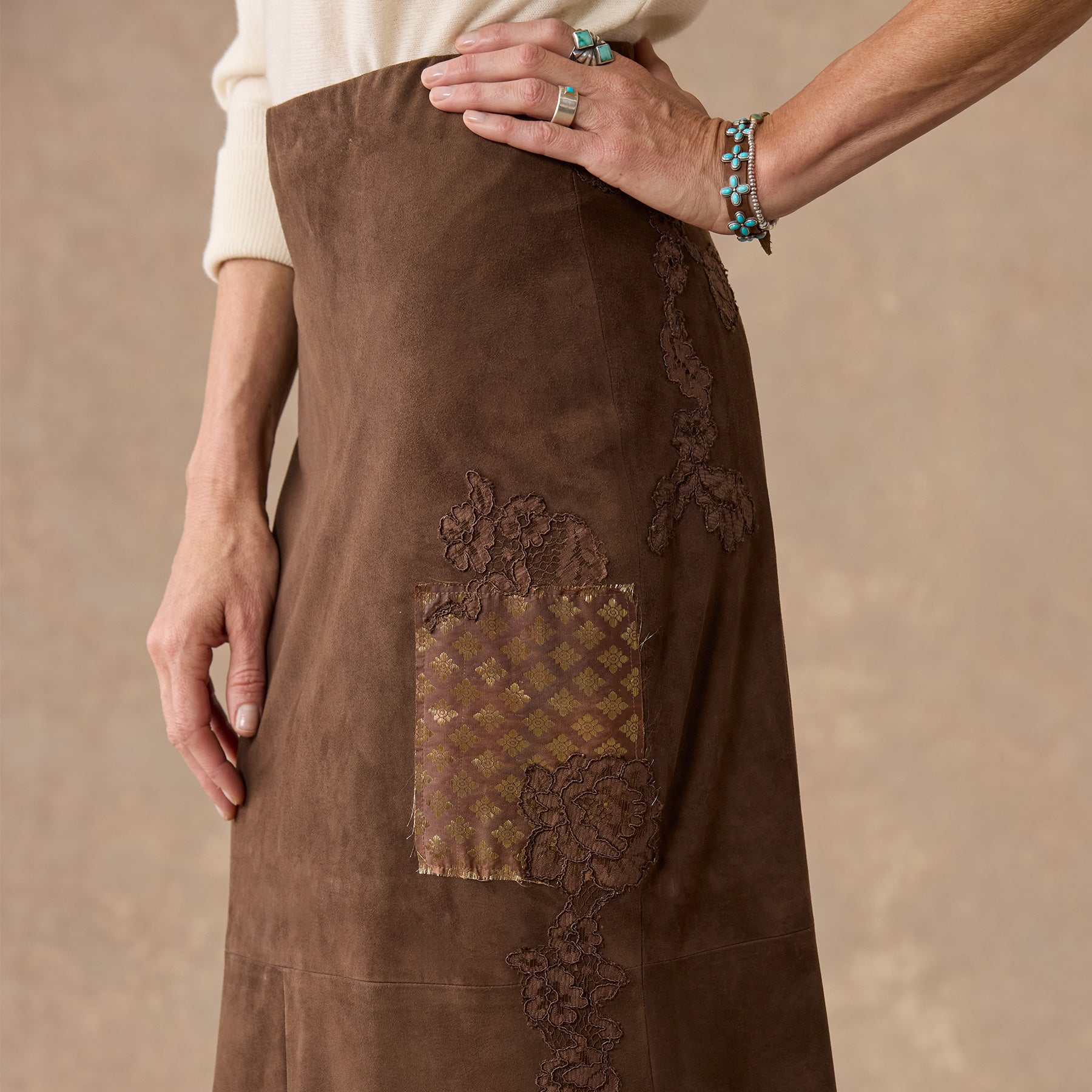 Yavari Suede Skirt | Sundance Outlet