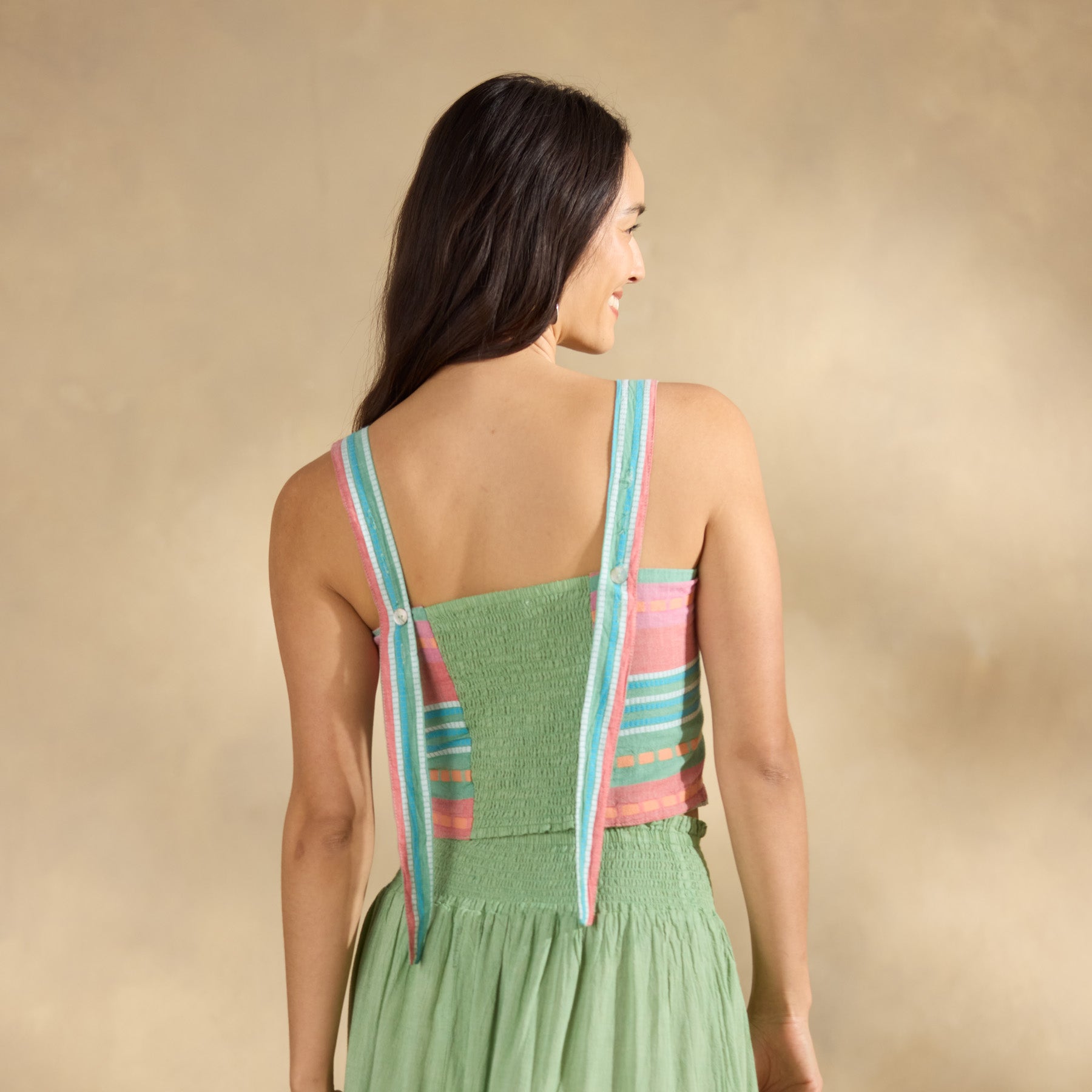 Alonissos Crop Top