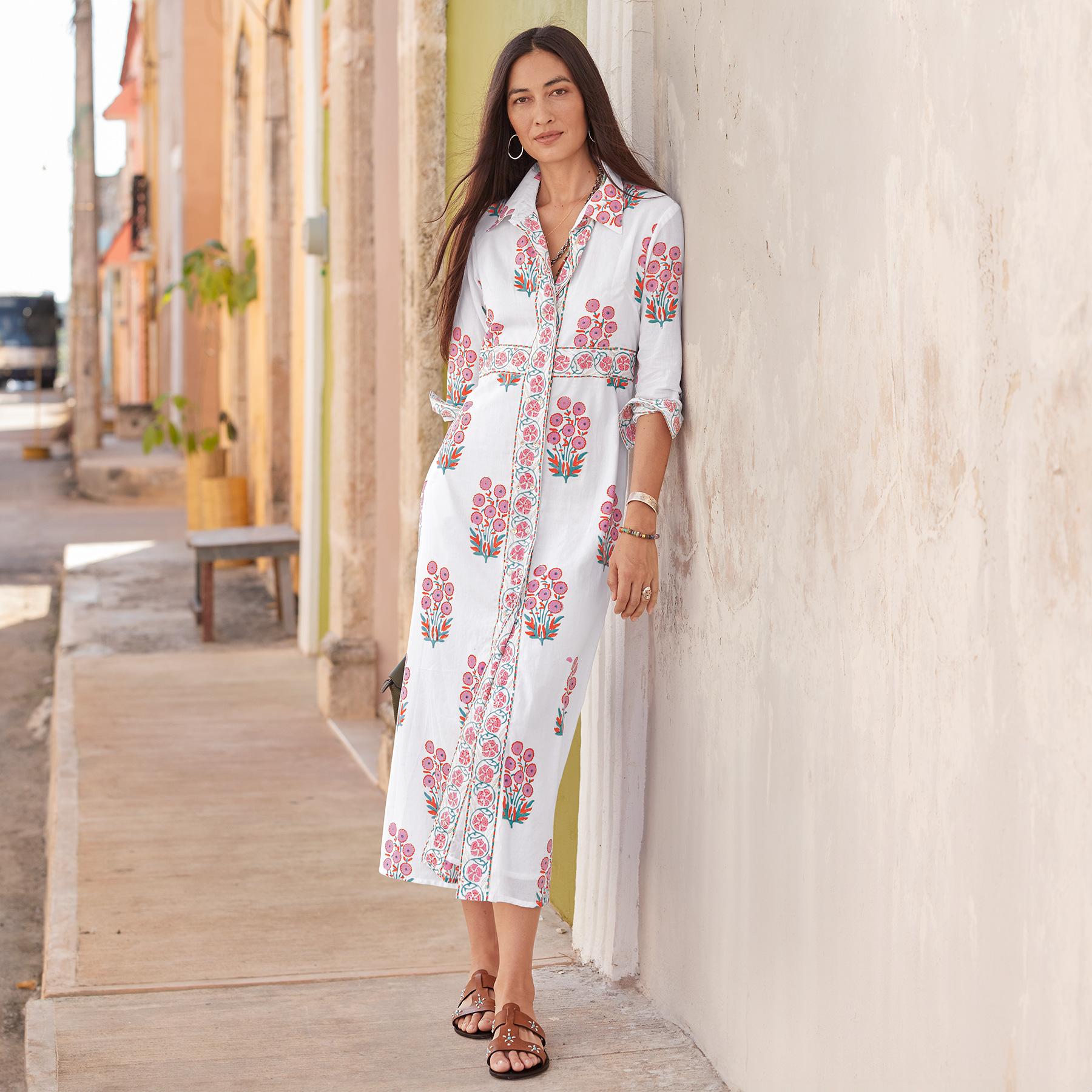 Marigot Shirt Dress