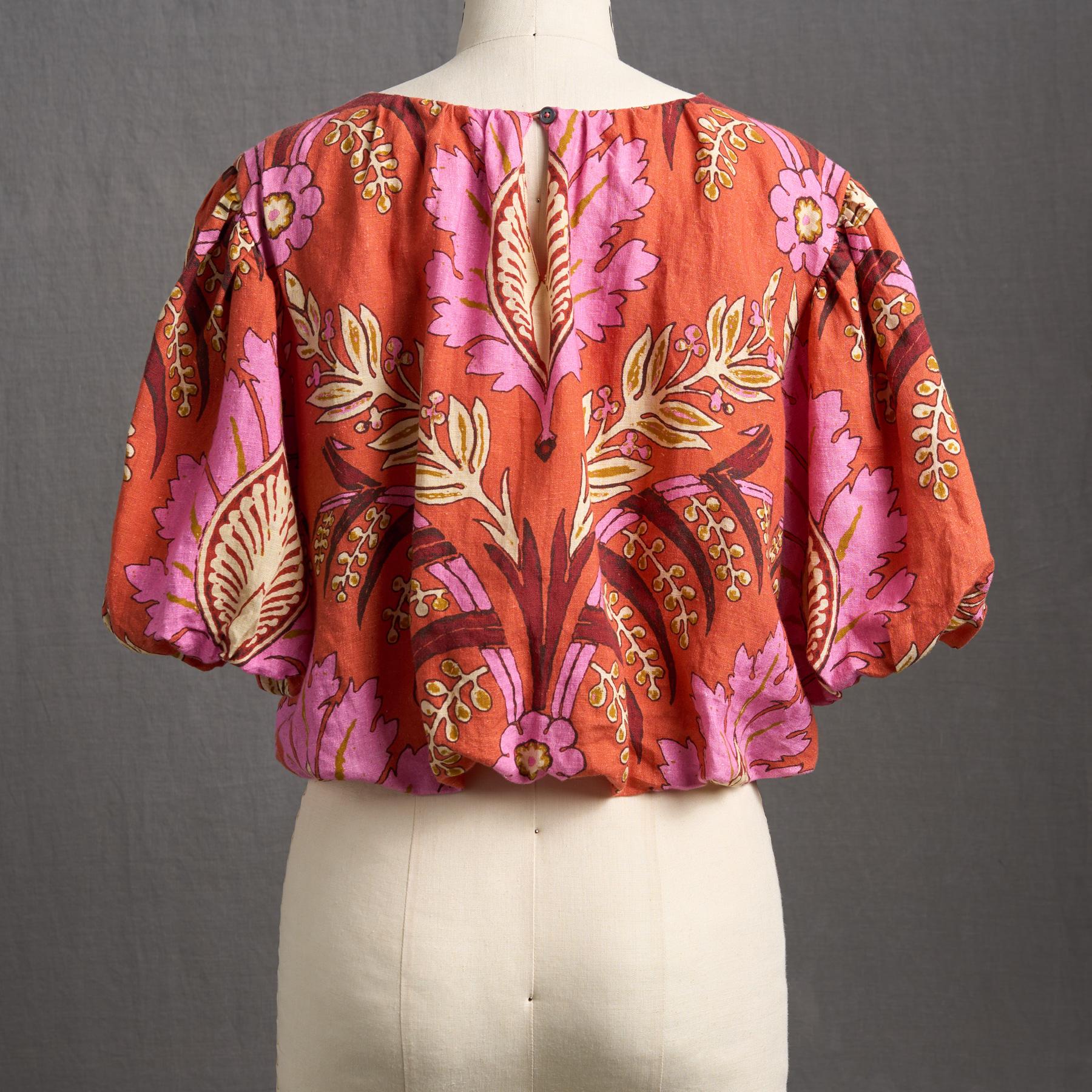 Verenia Linen Top | Sundance Outlet