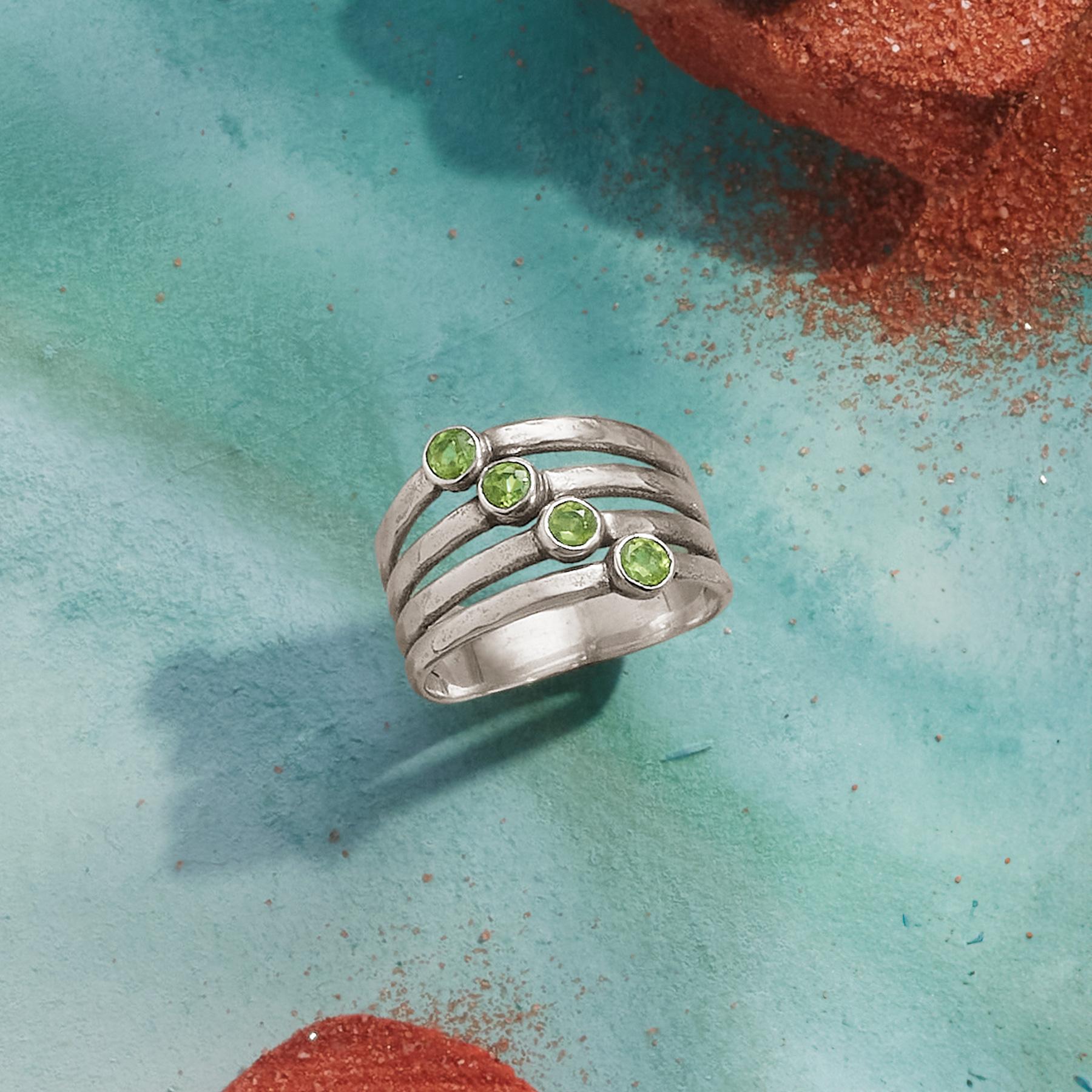 Divisions Peridot Ring