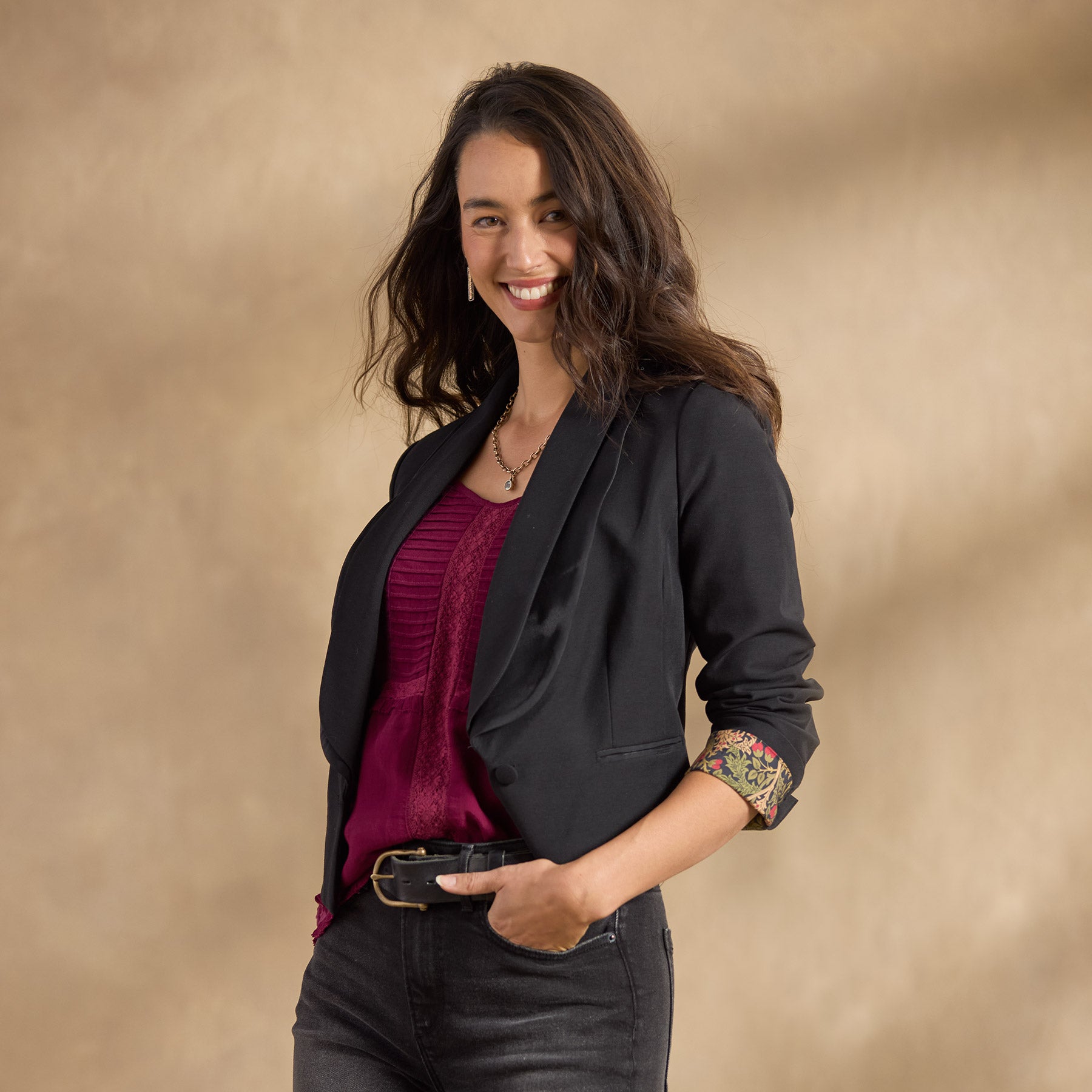 Ditta Dapper Tuxedo Jacket