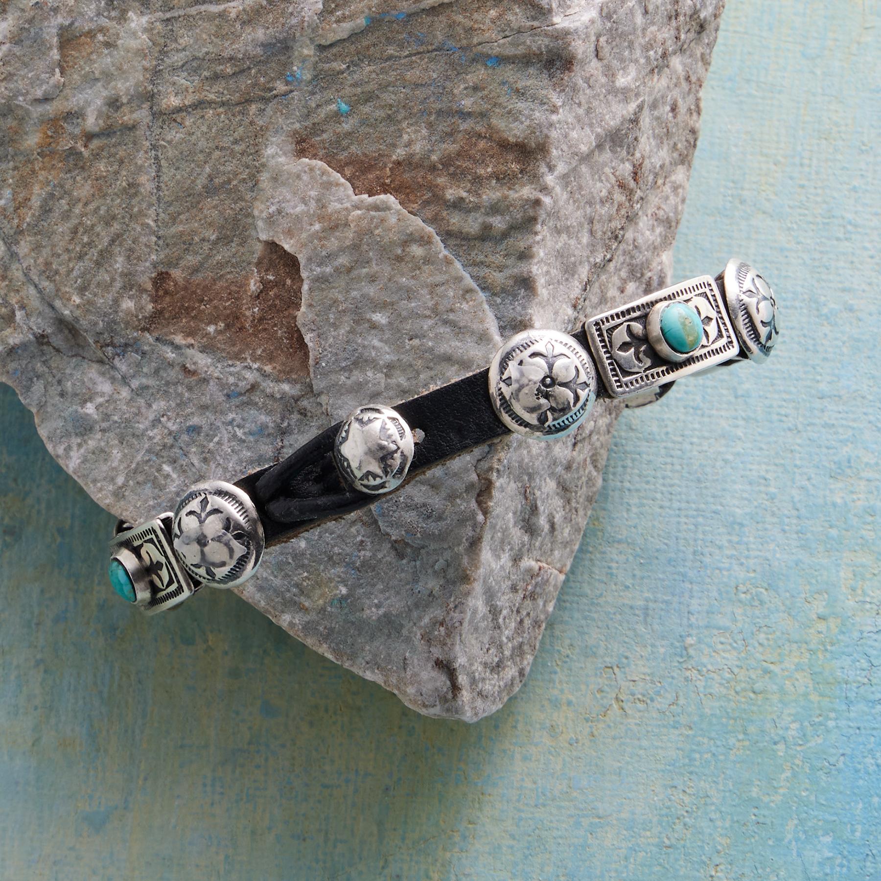 Fleur De Lys Concho Bracelet - Sundance Catalog