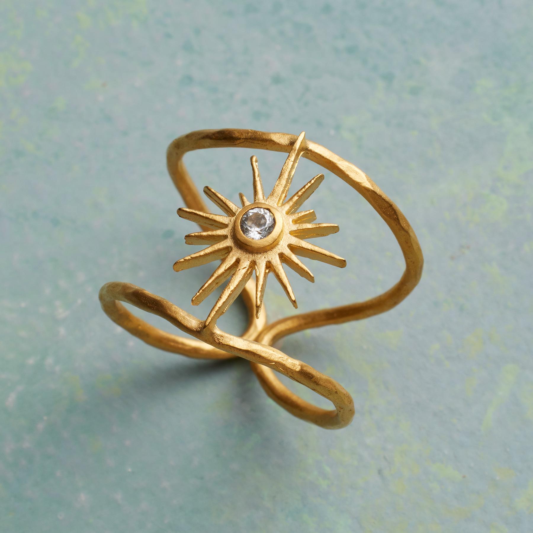 Topaz Sunburst Ring | Sundance Outlet