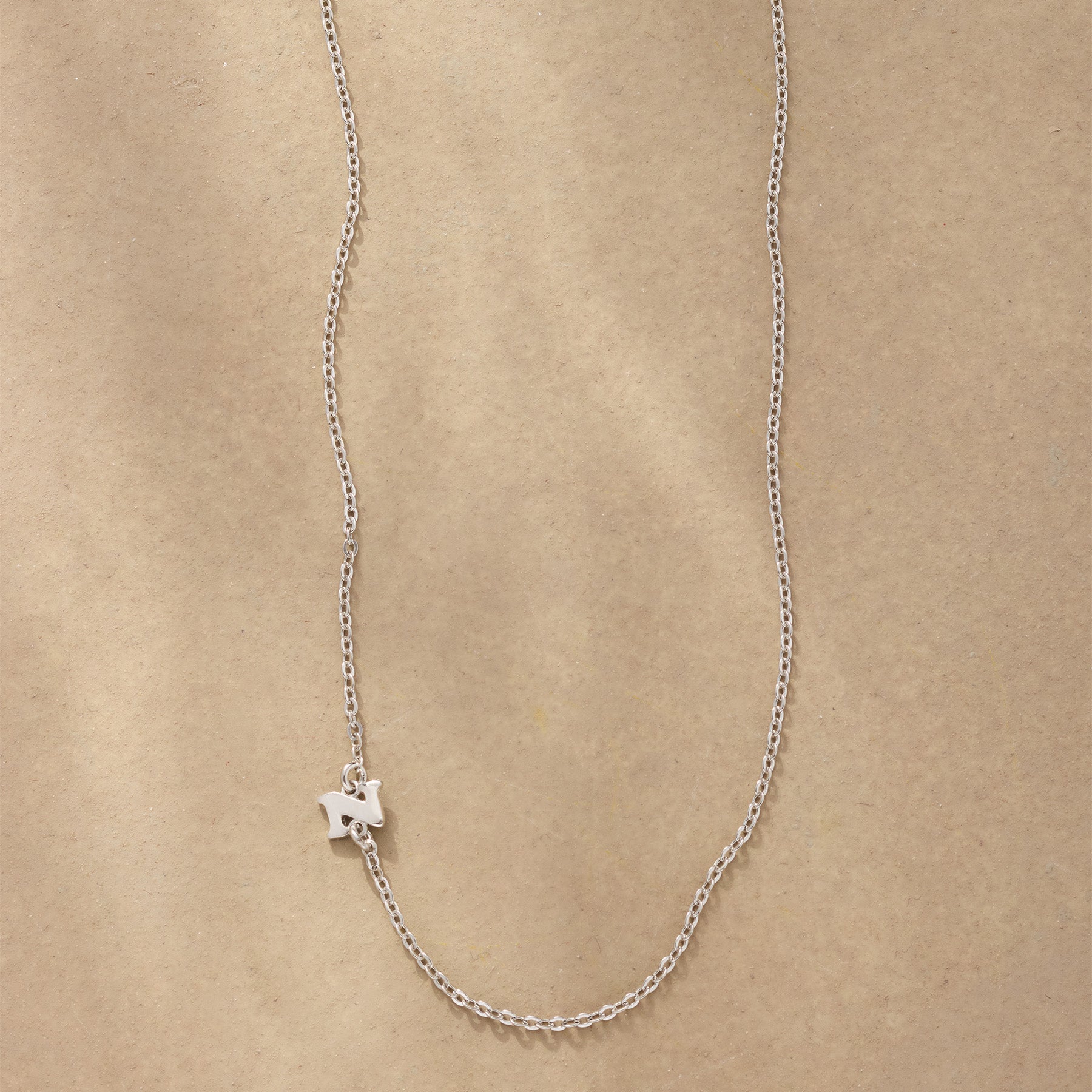 Silver Initial Spark Necklace | Sundance Outlet