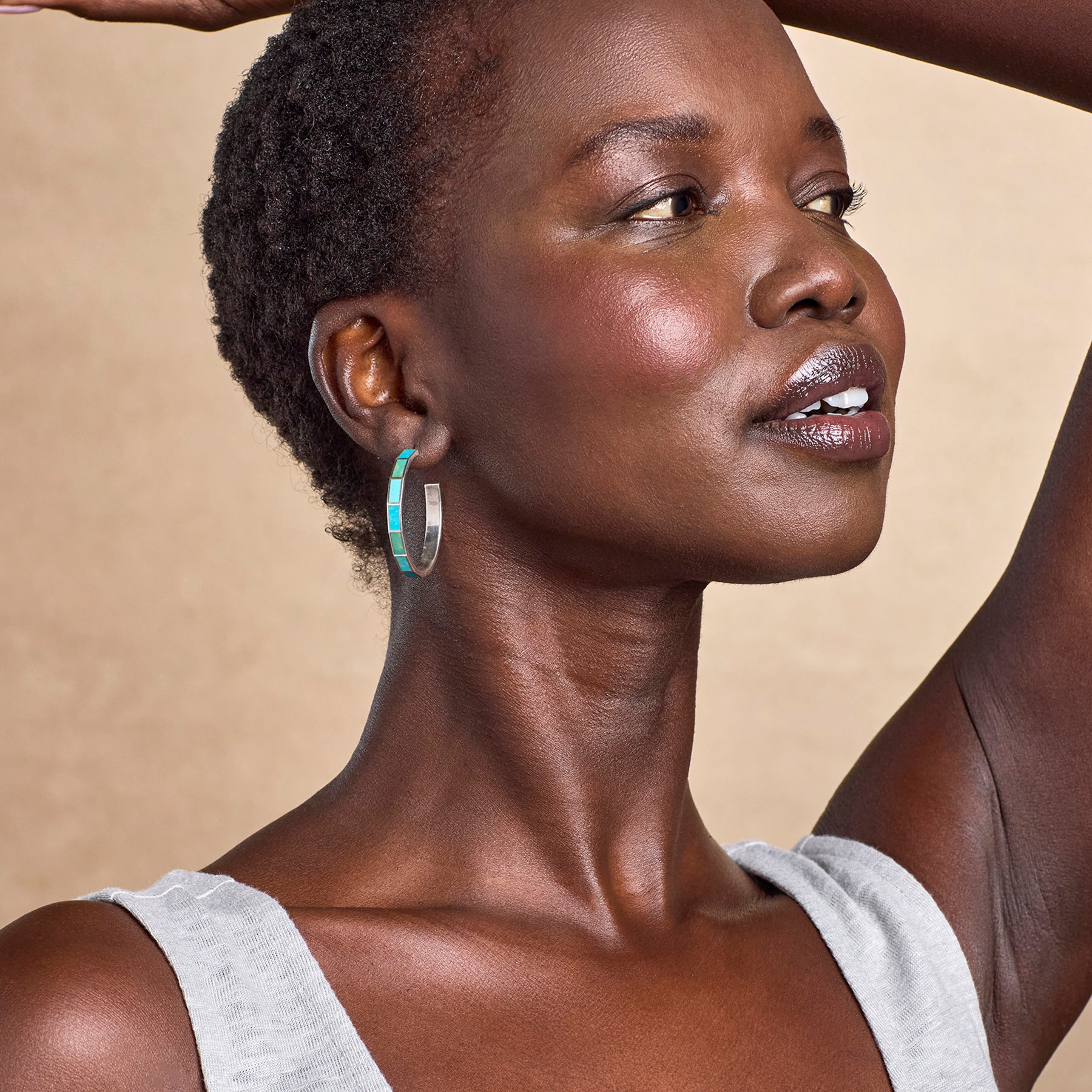 Walk the Walk Hoop Earrings | Sundance Outlet