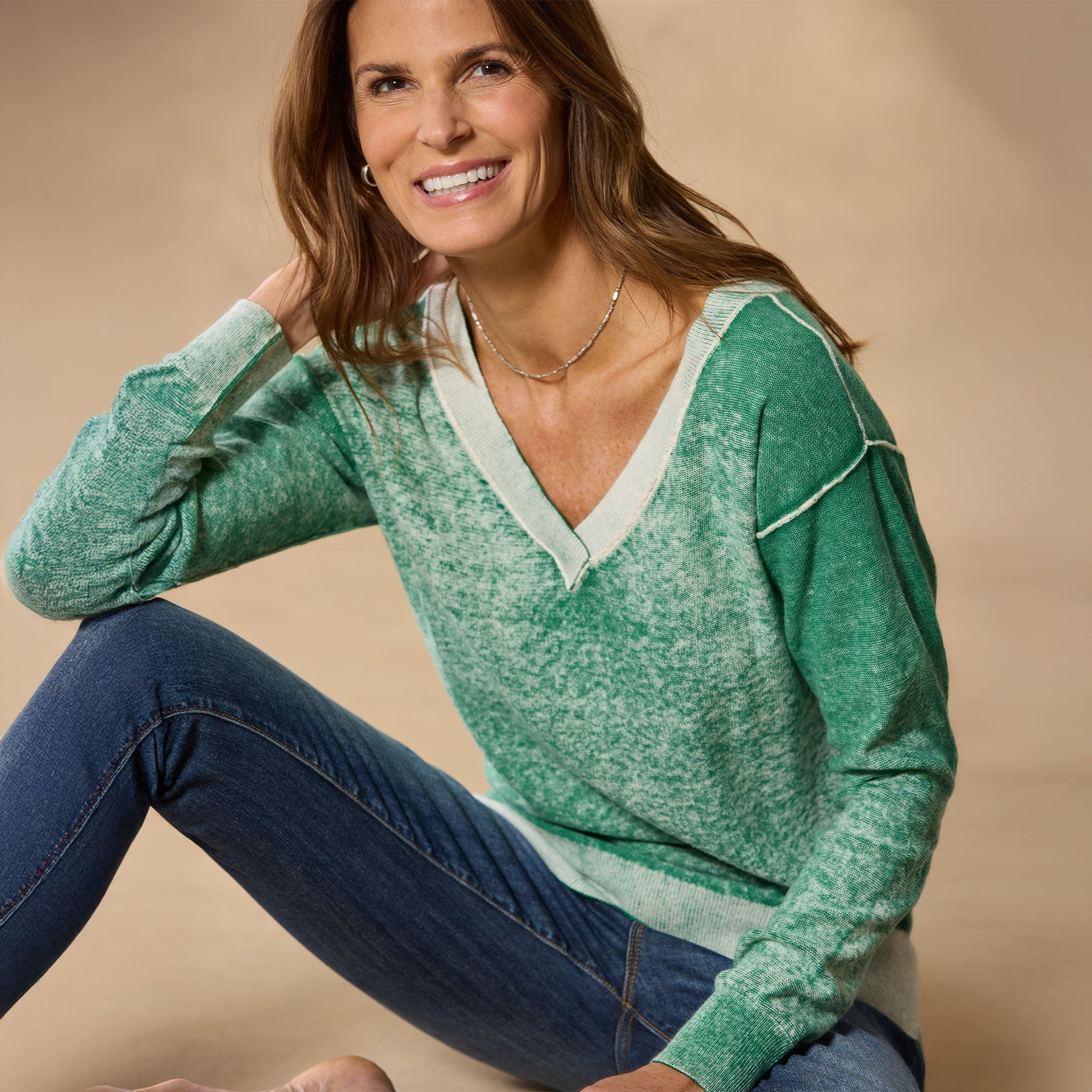 Samantha V-Neck Sweater