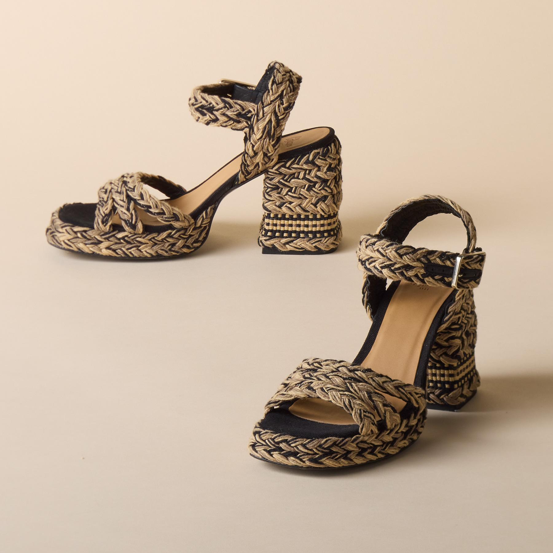 Valeria Woven Sandals - Sundance Catalog