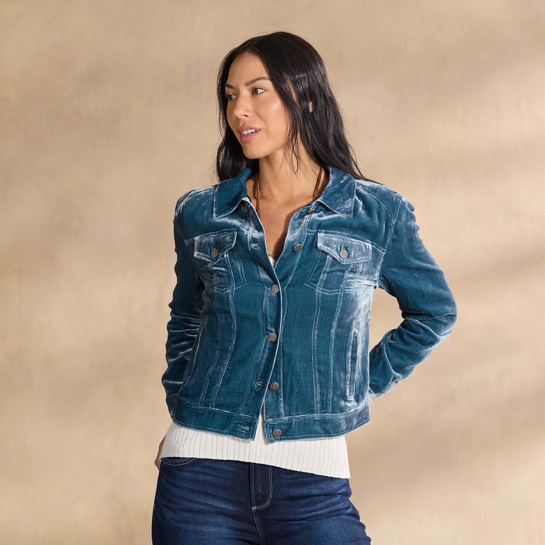 Wren II Velvet Jacket, Petite | Sundance Outlet