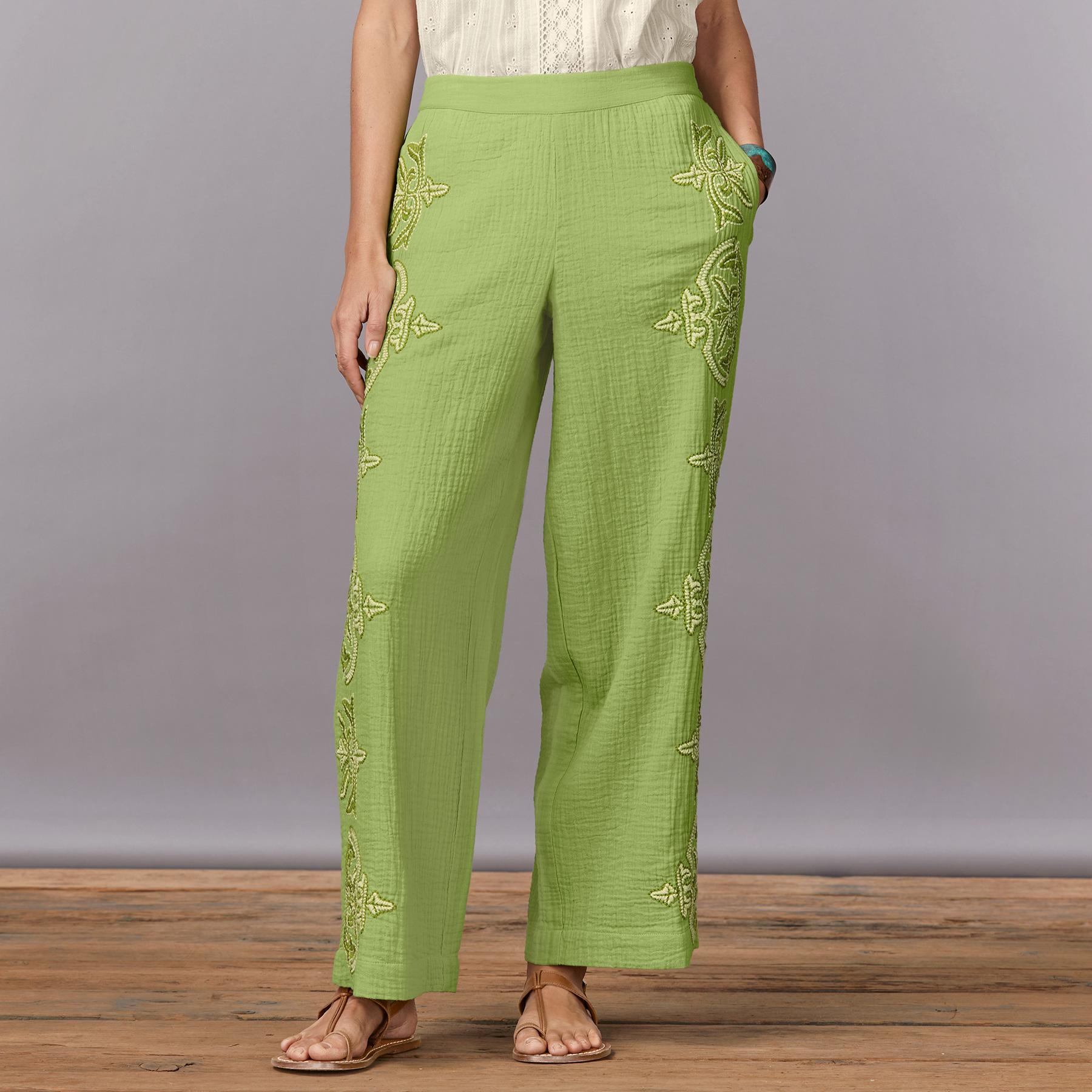 Morgana Embroidered Pants