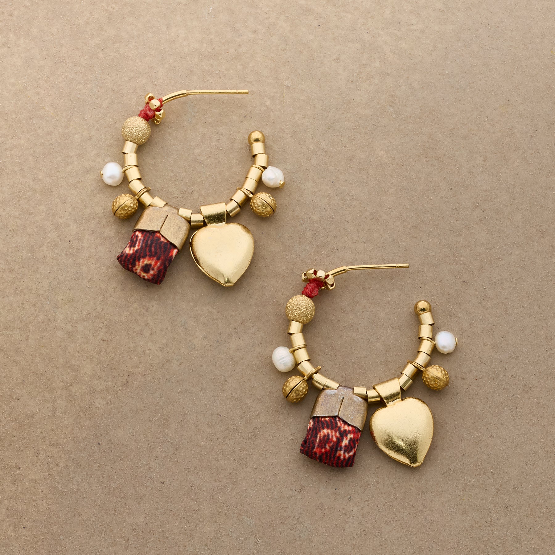 Sacrecoeur Hoop Earrings