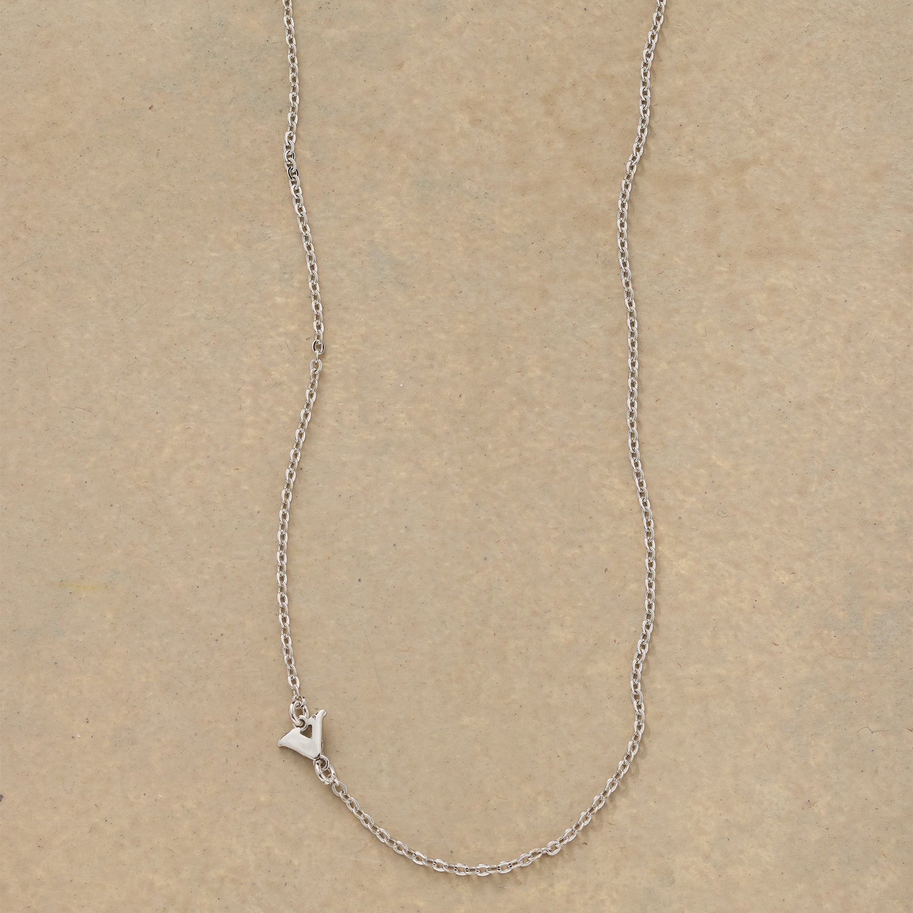 Silver Initial Spark Necklace | Sundance Outlet