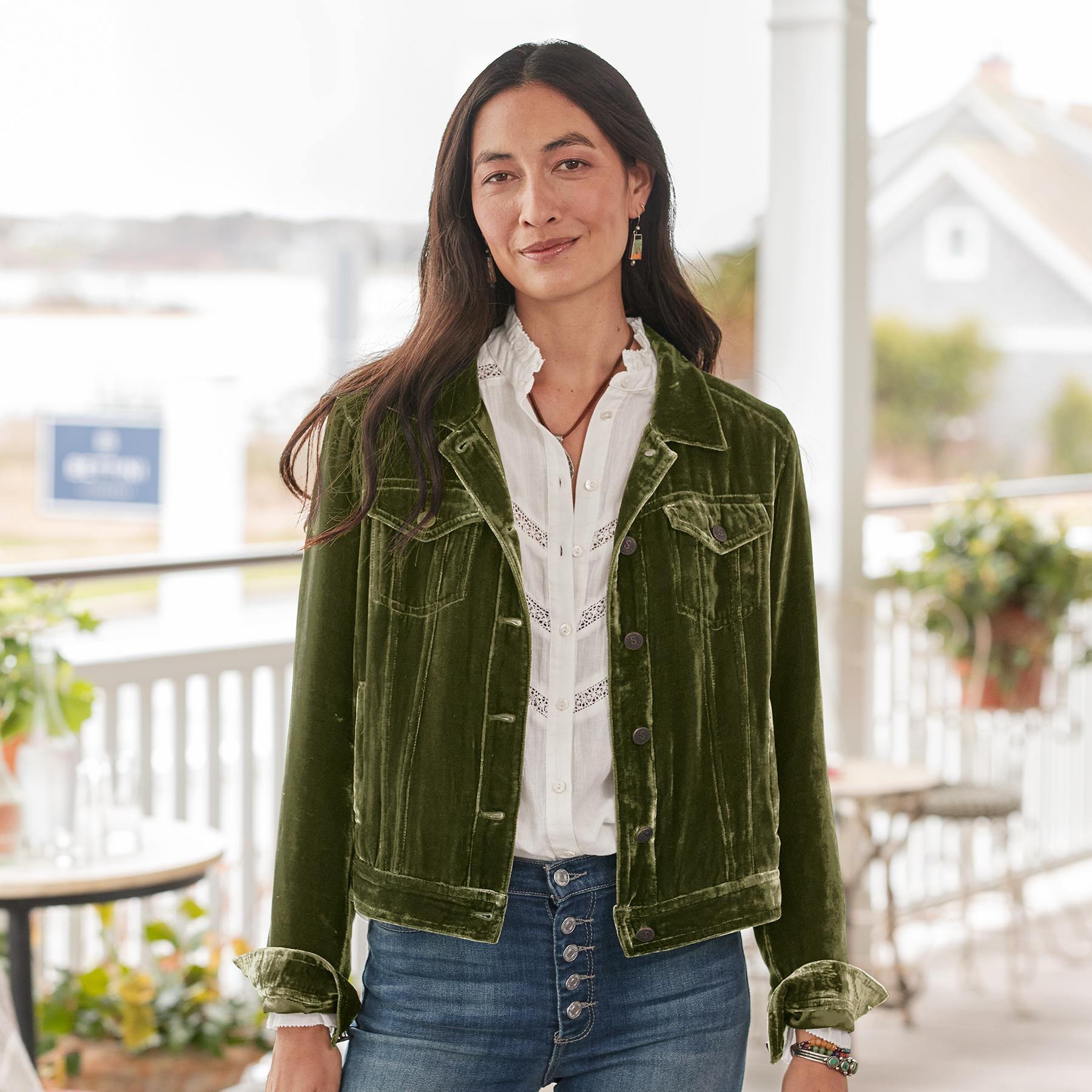 Wren Velvet Jacket | Sundance Outlet