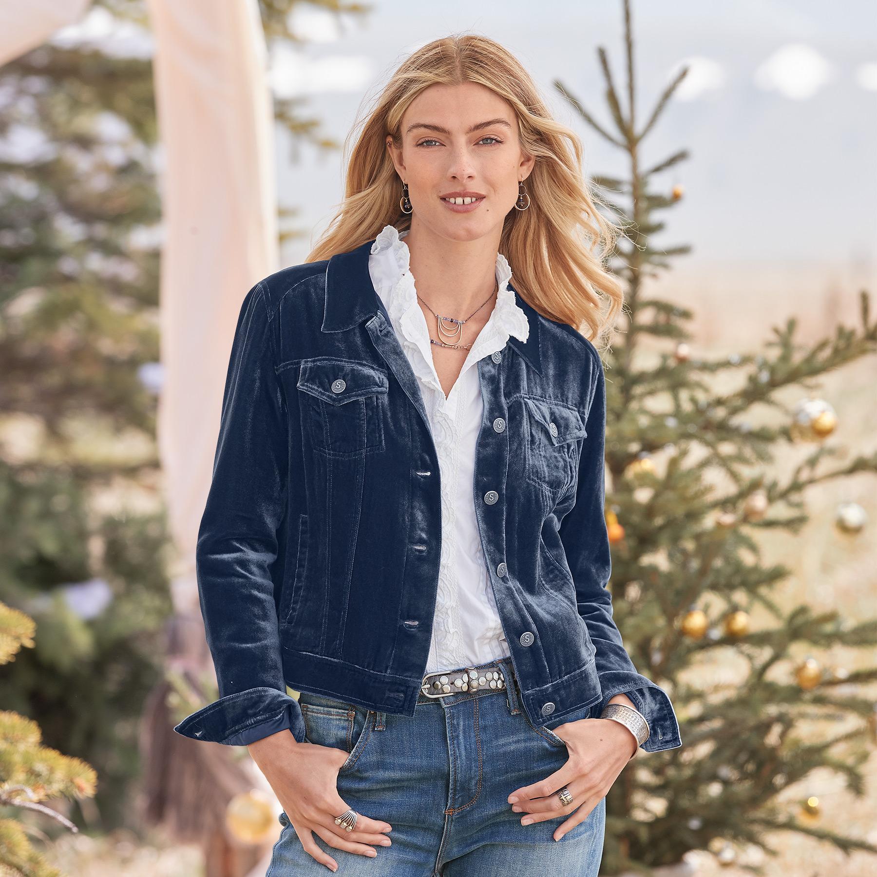 Wren Velvet Jacket, Petite | Sundance Outlet