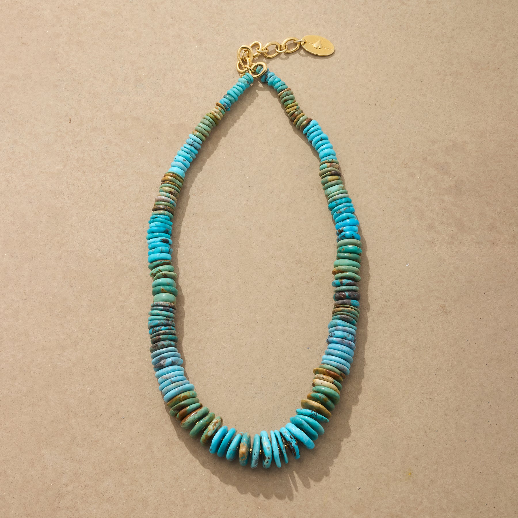 Turquoise Disk Necklace | Sundance Outlet
