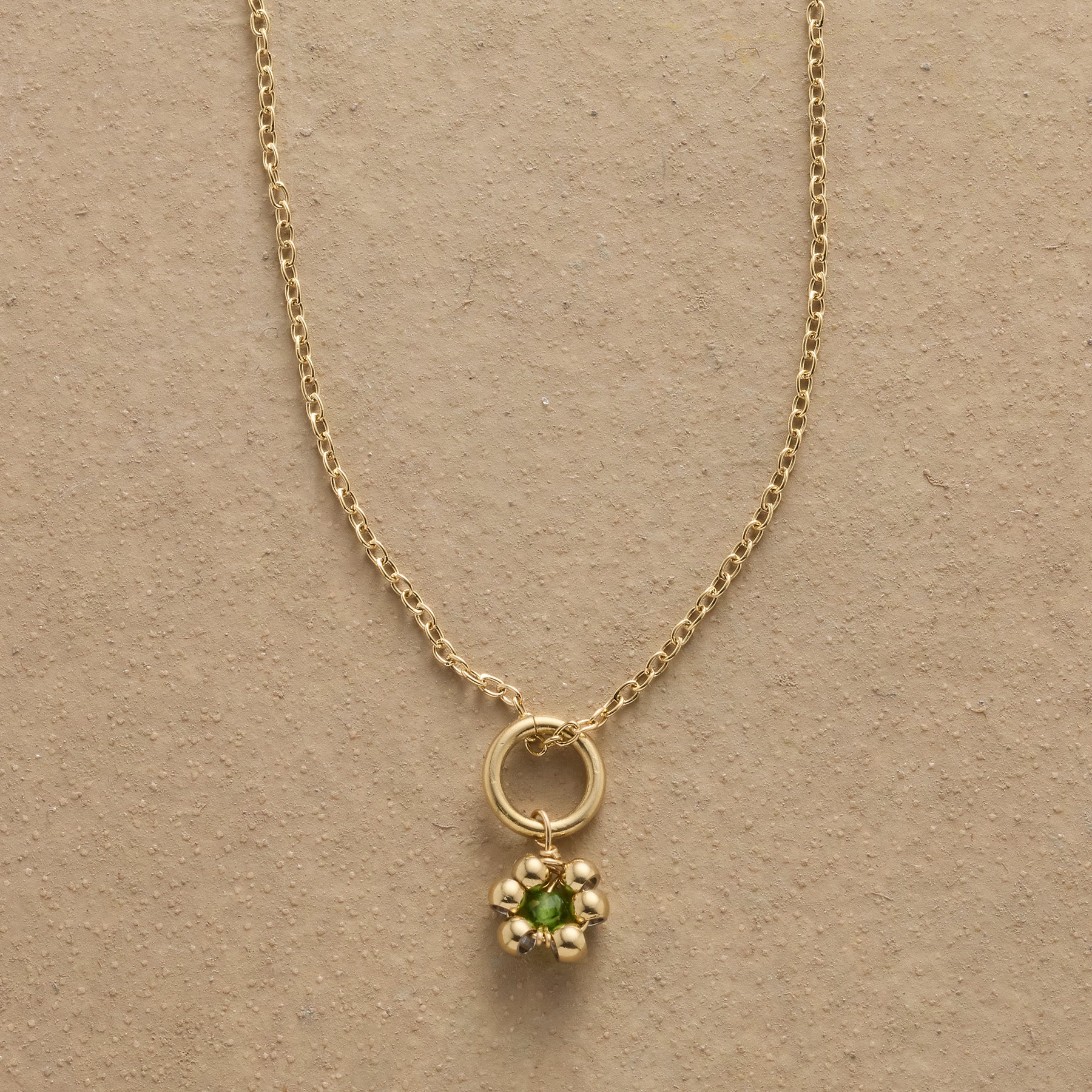 Oleaster Birthstone Charm