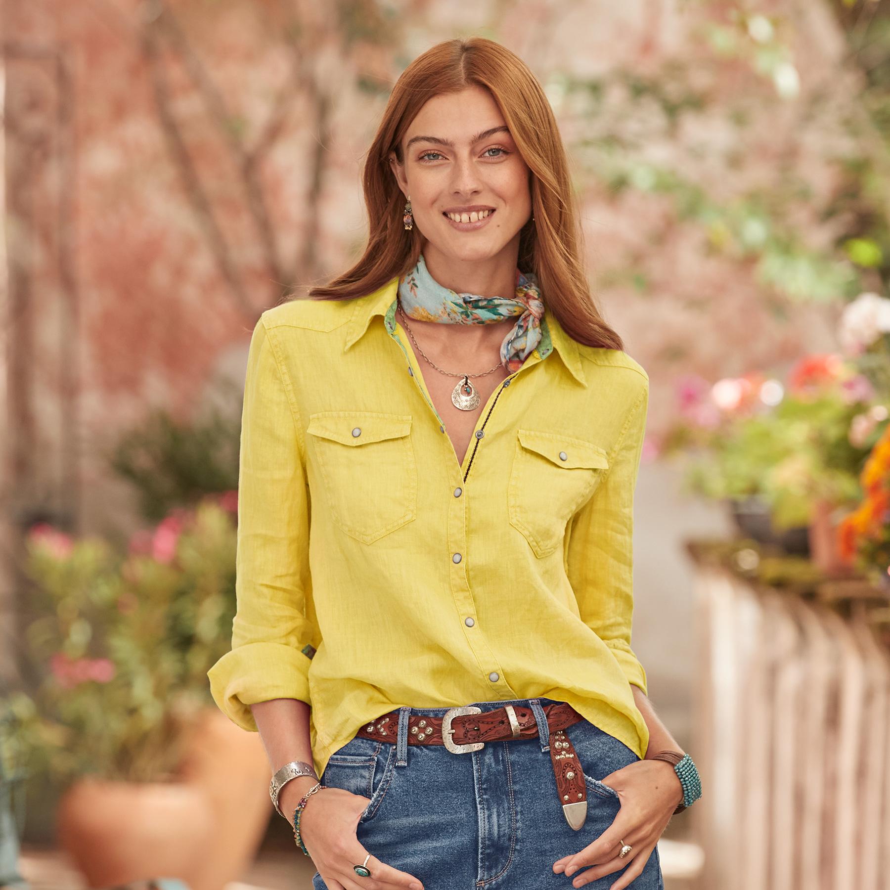 Willow Linen Shirt | Sundance Outlet
