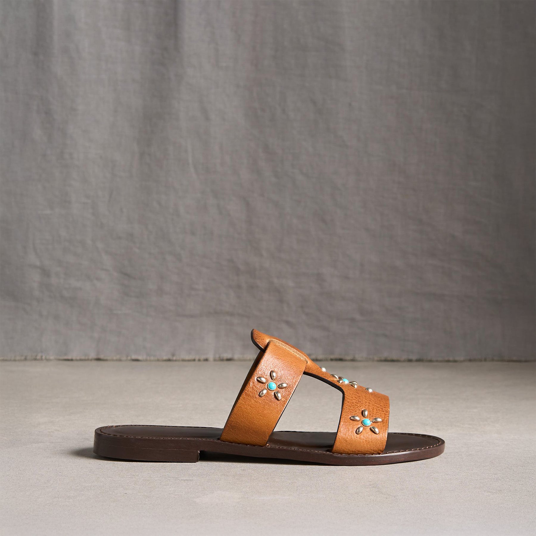 Zinnia Studded Slides | Sundance Outlet