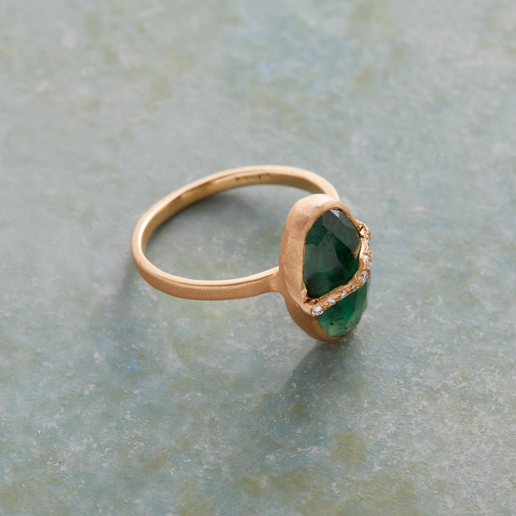 Sparkling Emerald Ring - Sundance Catalog