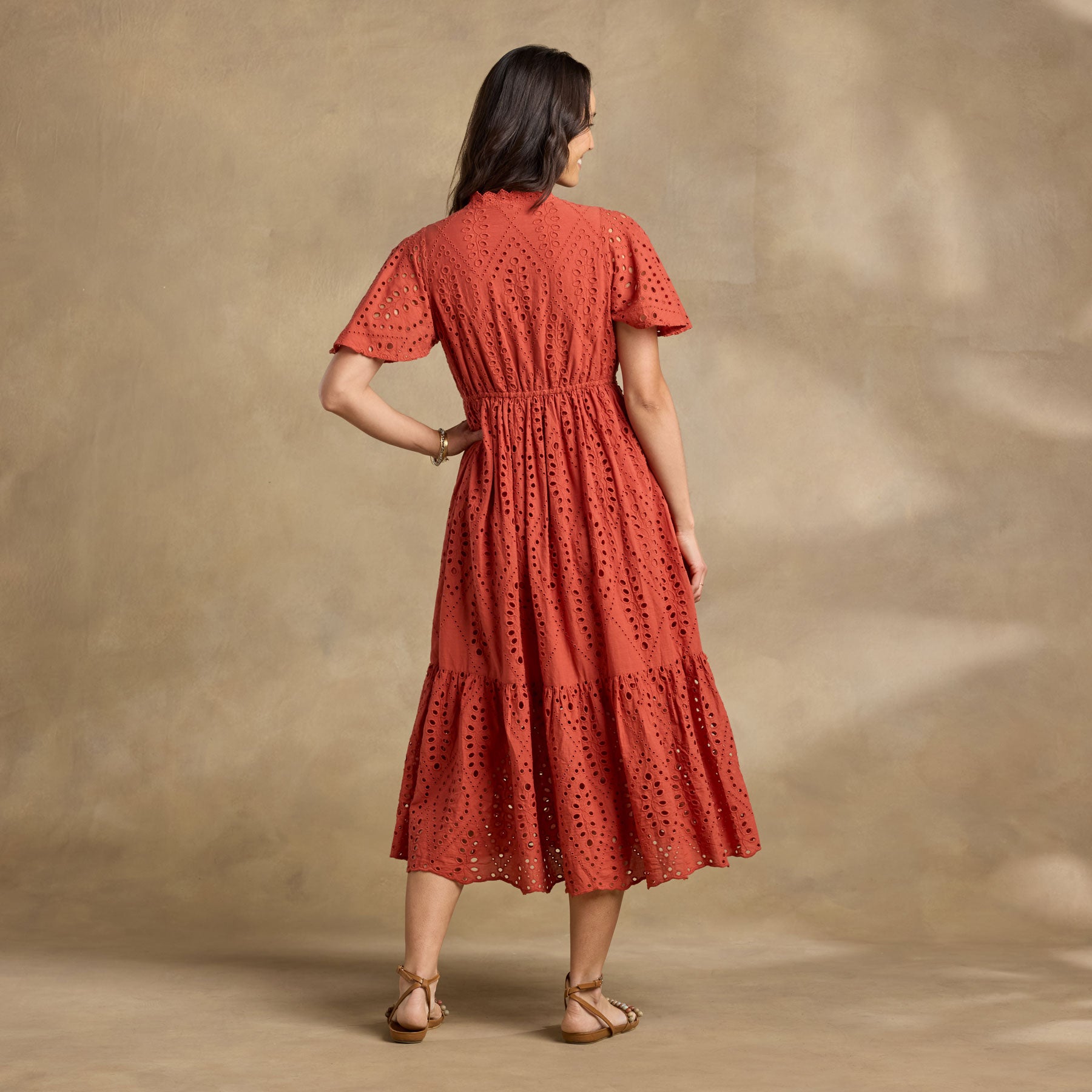 Avellino Eyelet Dress, Petite