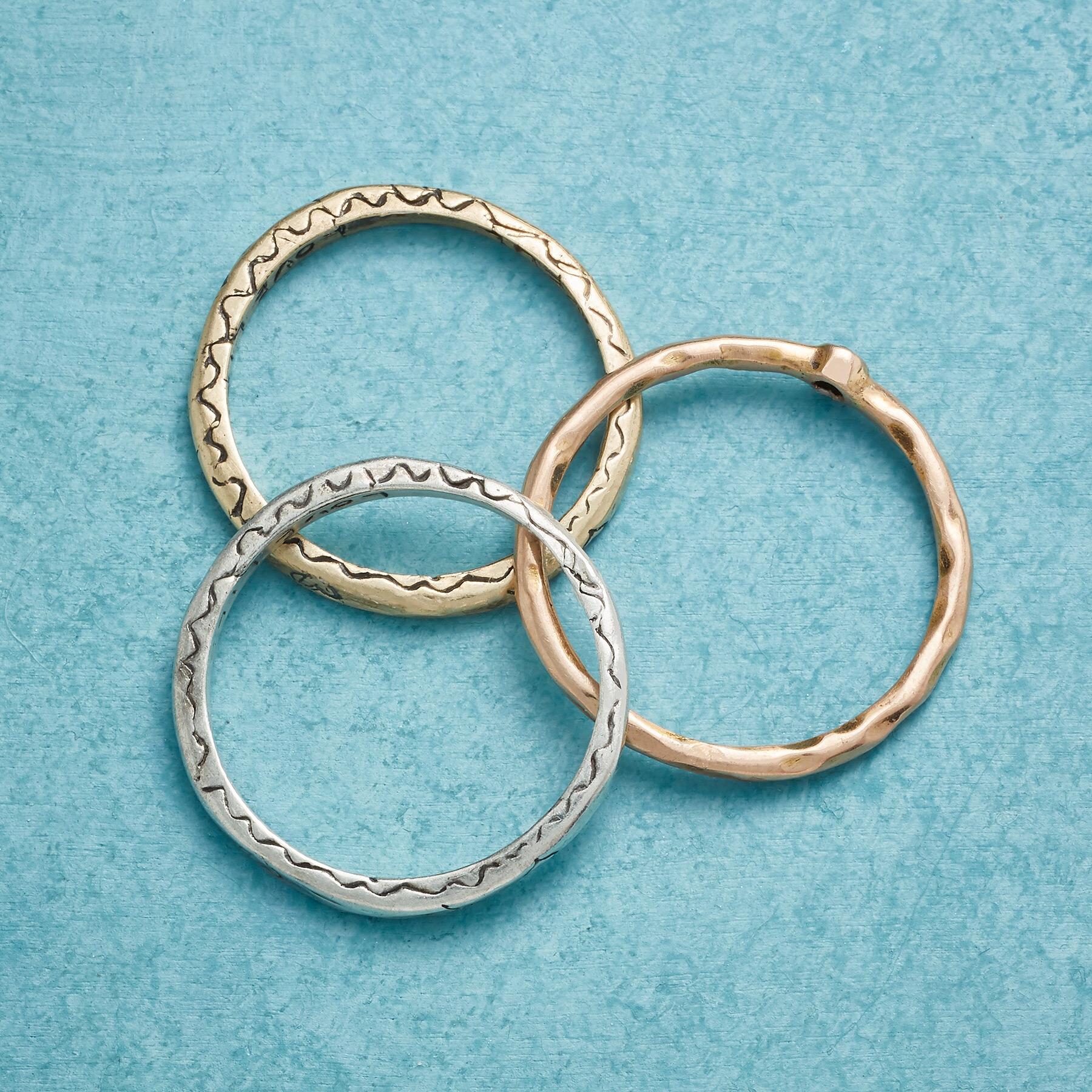 Love And Gratitude Rings Set - Sundance Catalog