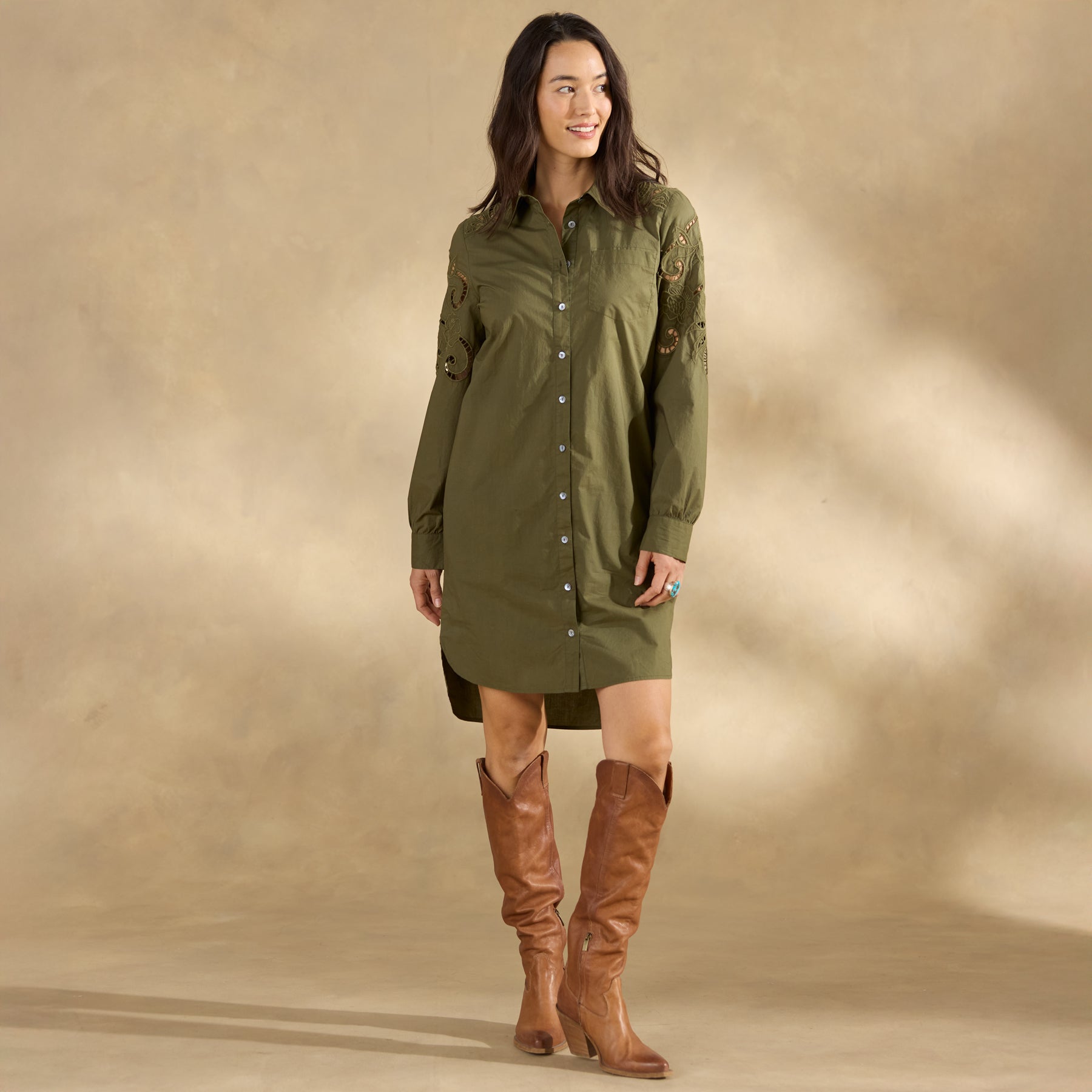 Sonda Shirt Dress | Sundance Outlet Store