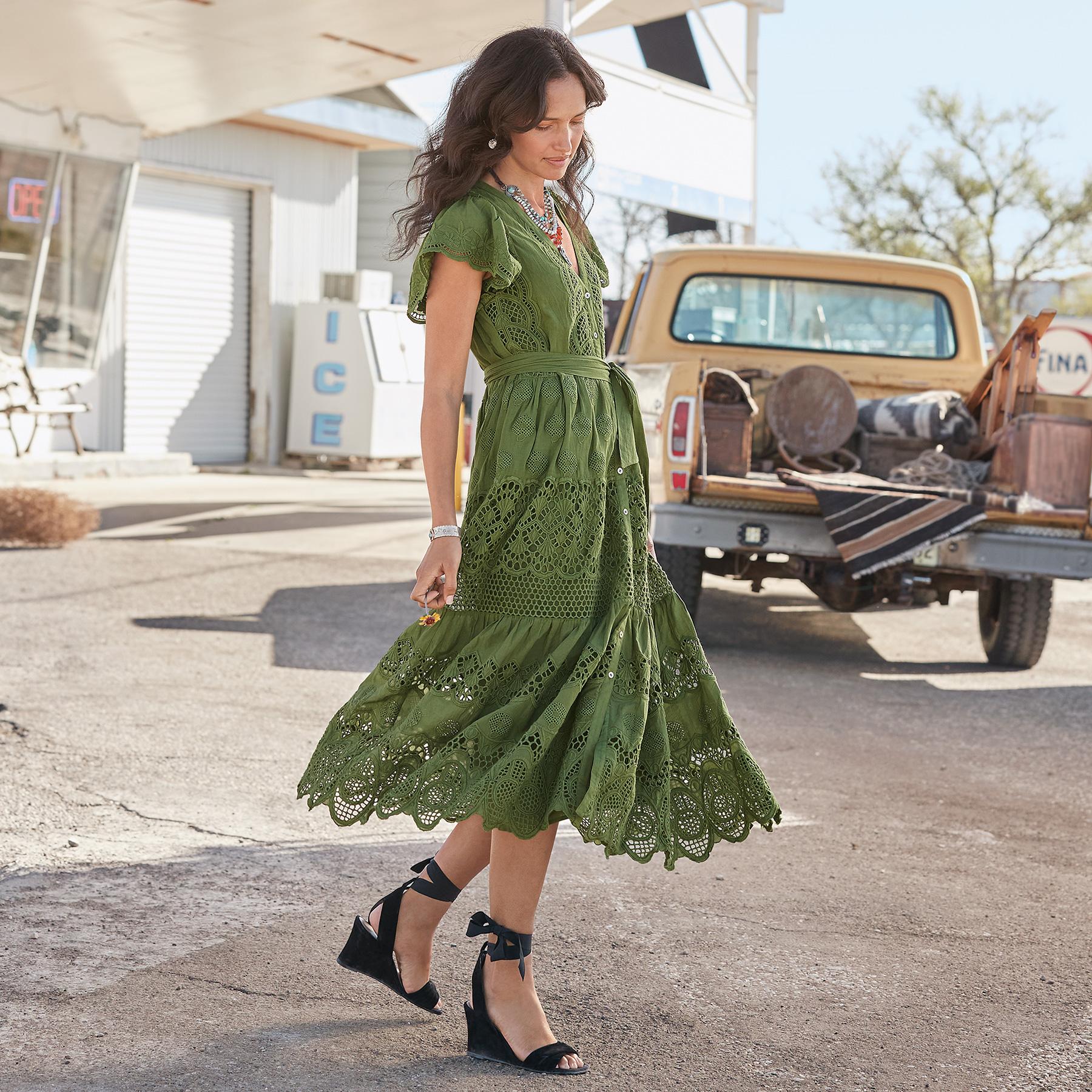 Talara Eyelet Dress | Sundance Outlet Store