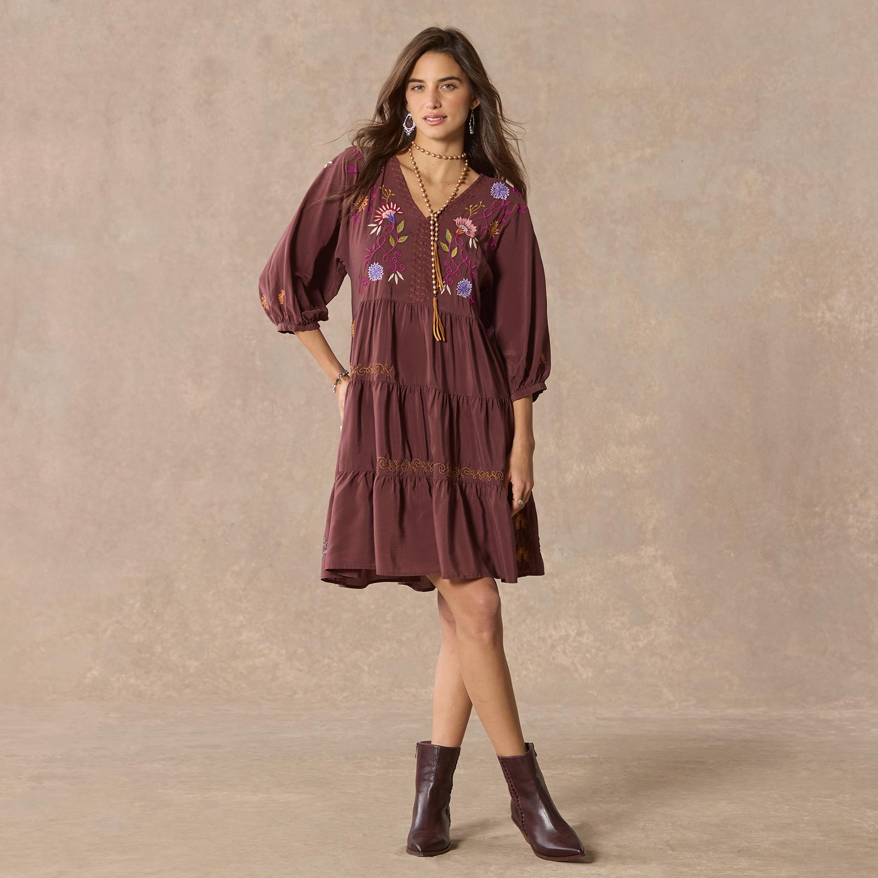Toni Embroidered Dress | Sundance Outlet Store