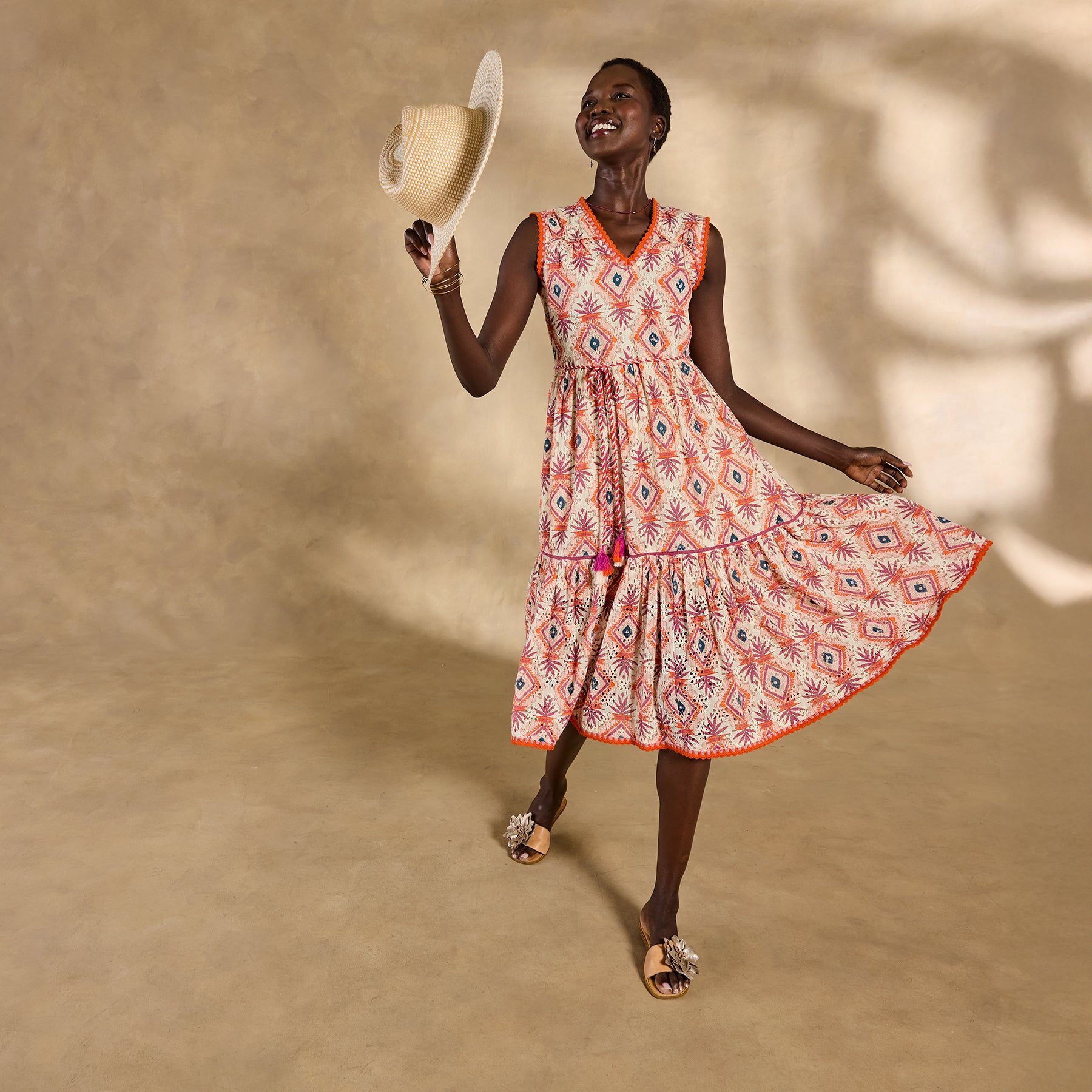 Annetta Eyelet Dress