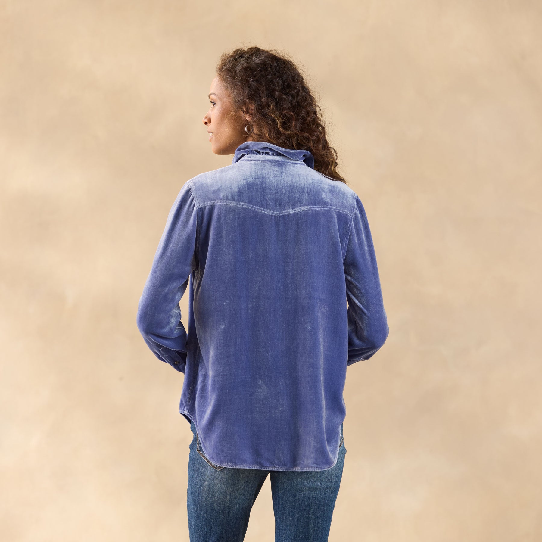 Gretel Velvet Shirt