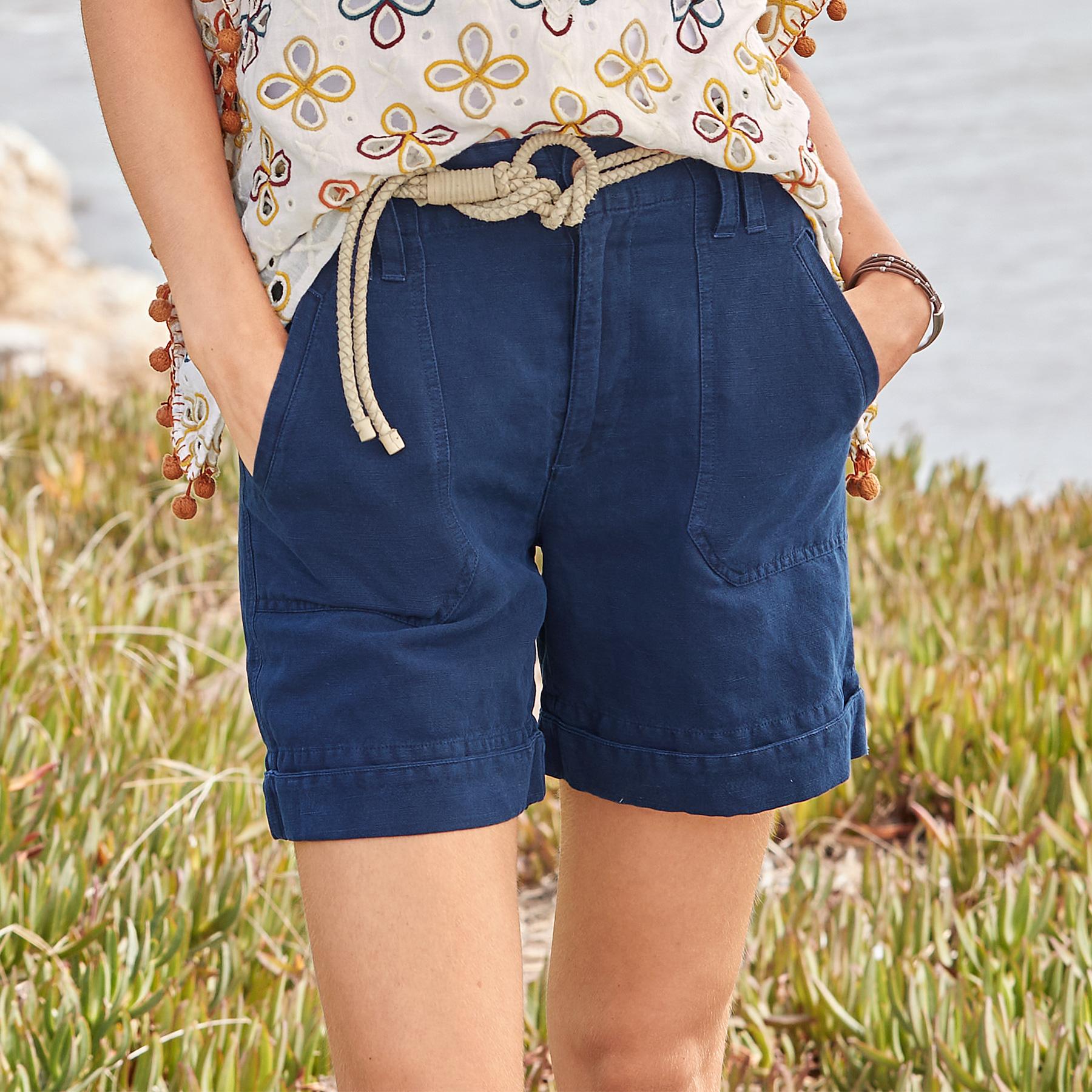 Solid Sumi Shorts, Petite | Sundance Outlet