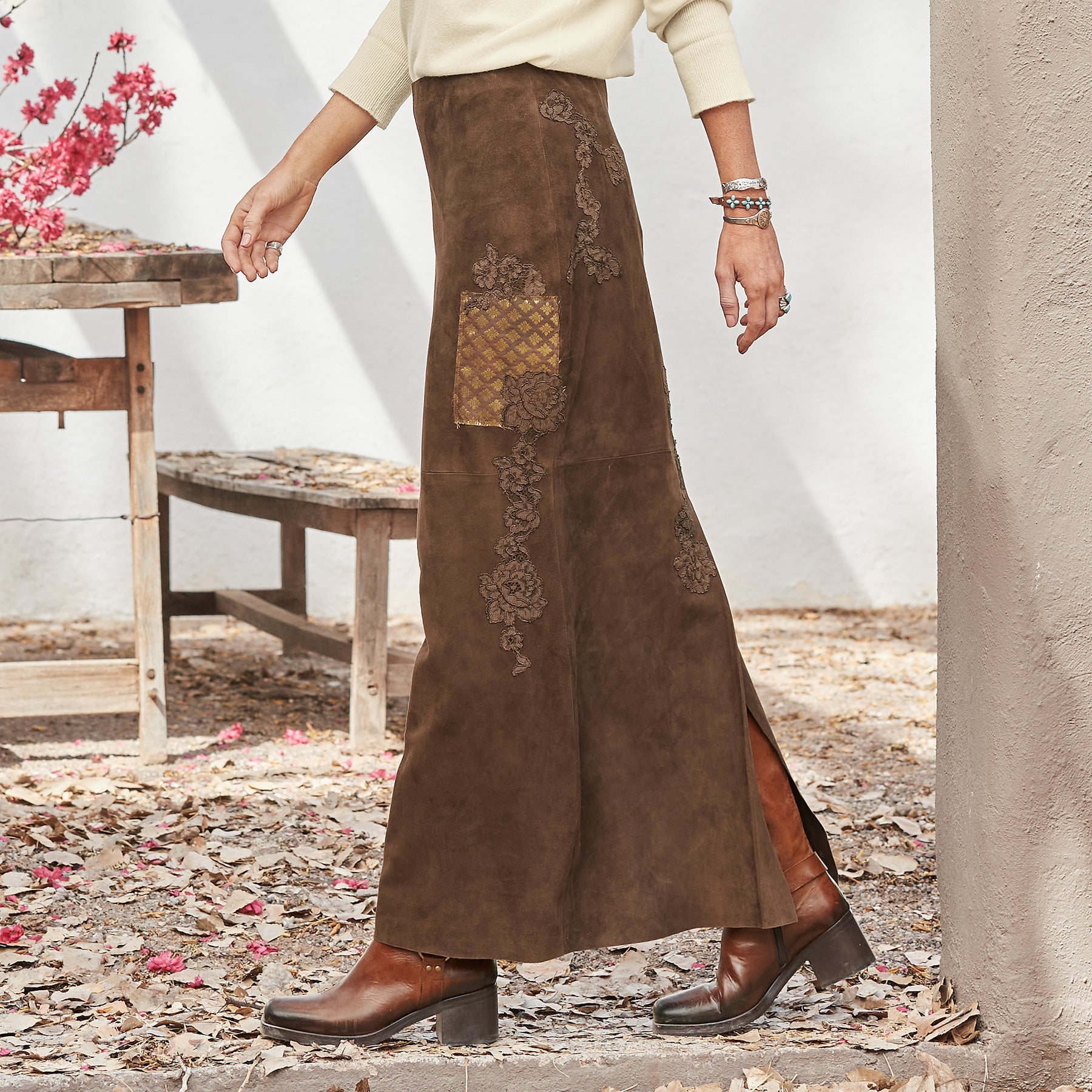 Yavari Suede Skirt | Sundance Outlet