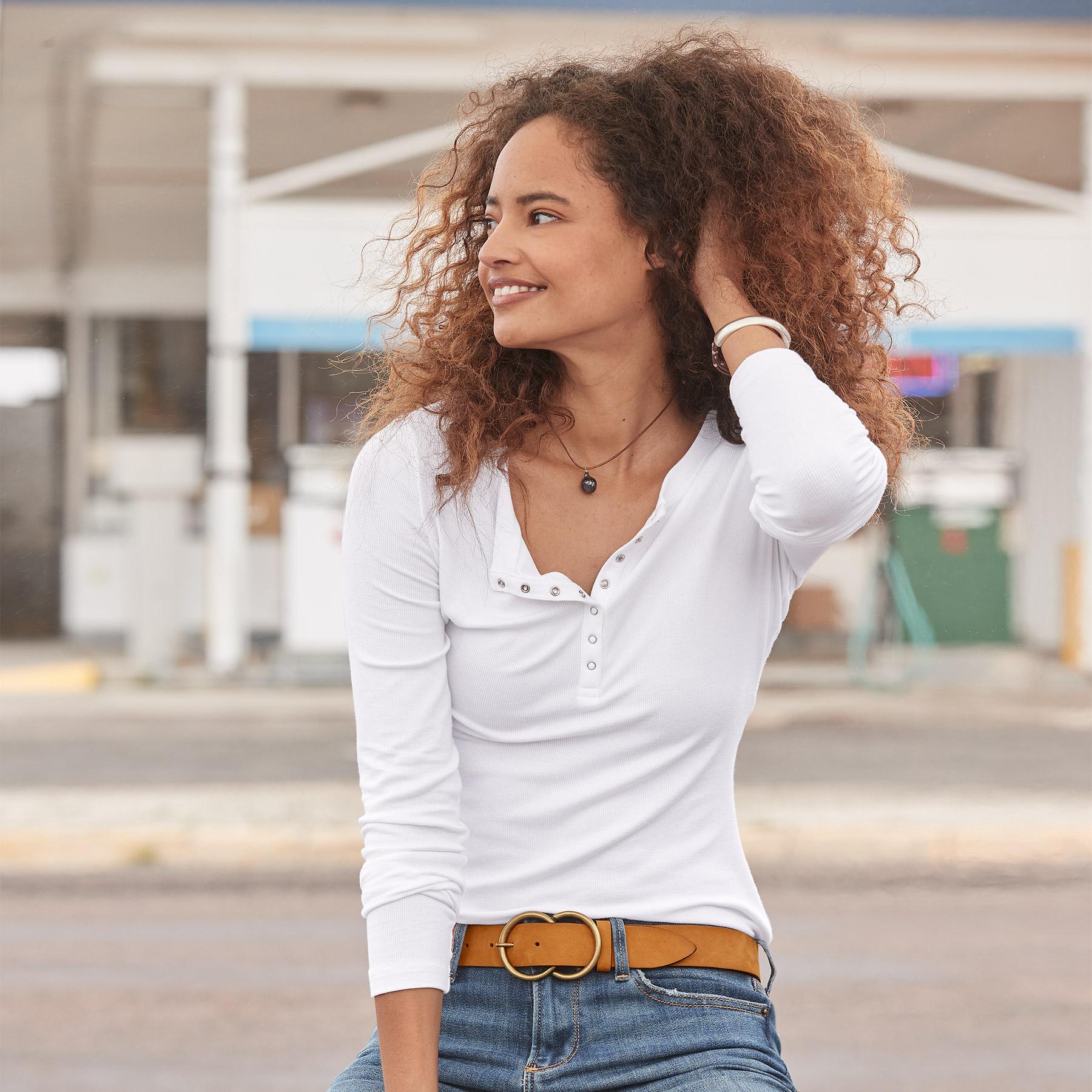 Light As Air Henley, Petite