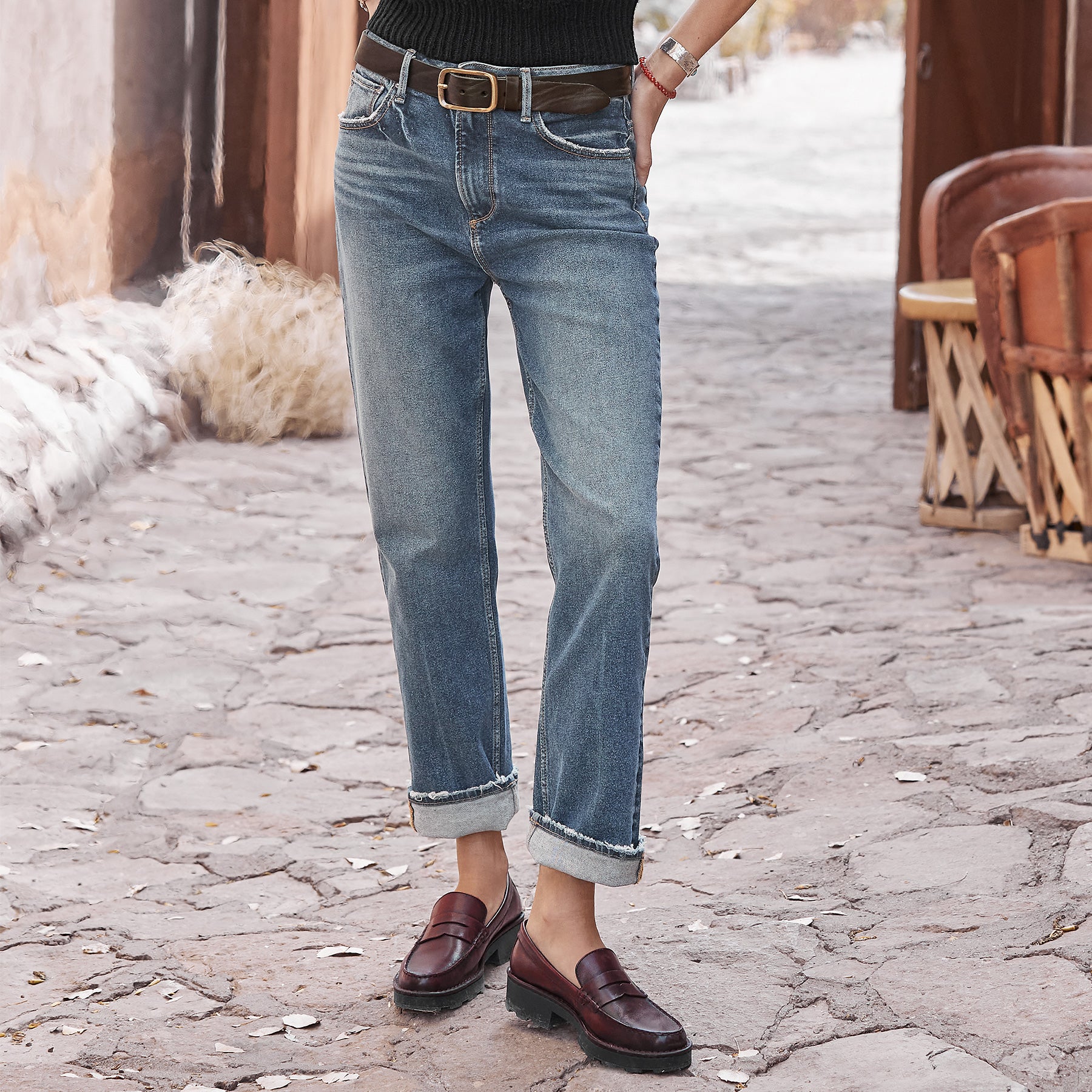 Stella Classic Straight Jeans | Sundance Outlet