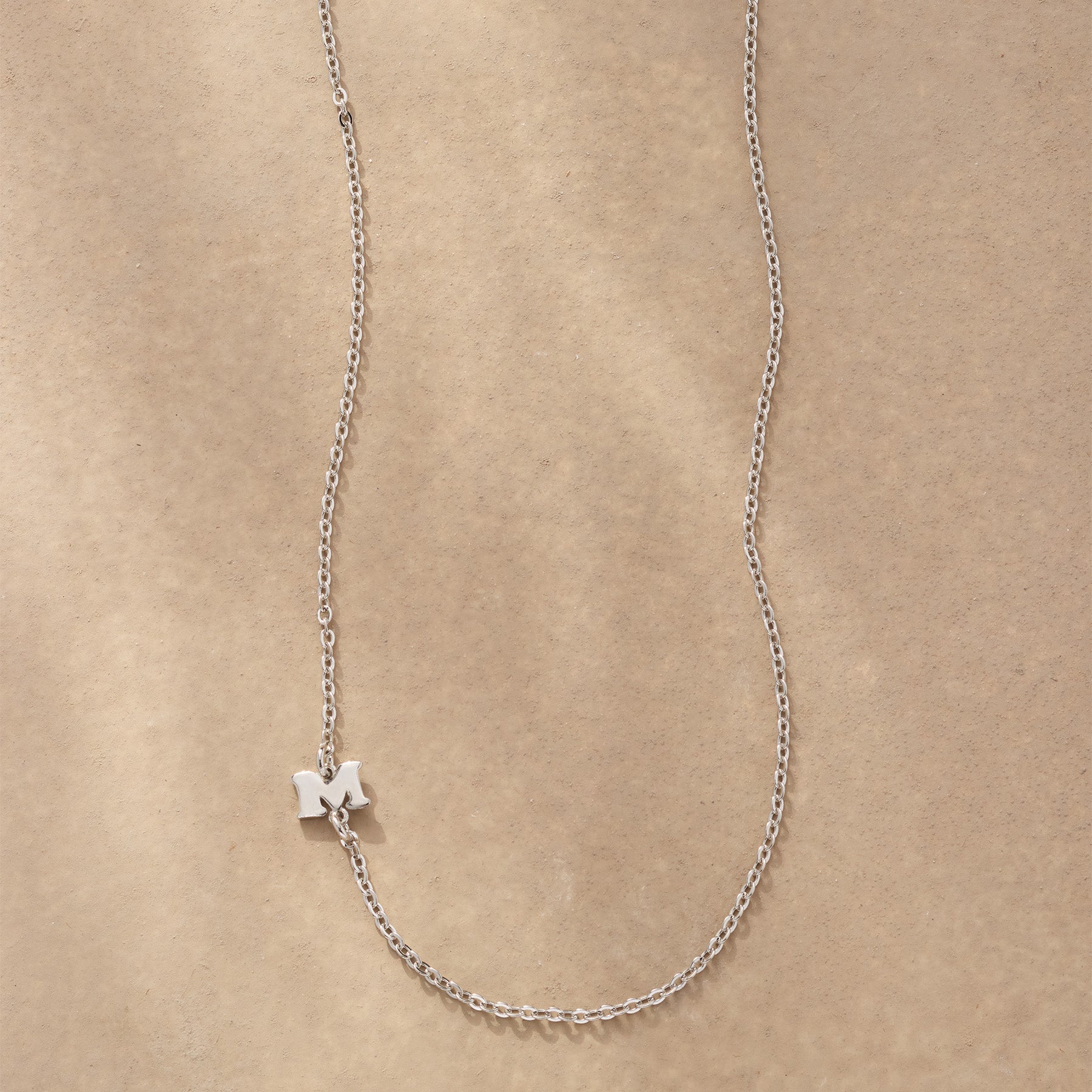 Silver Initial Spark Necklace | Sundance Outlet