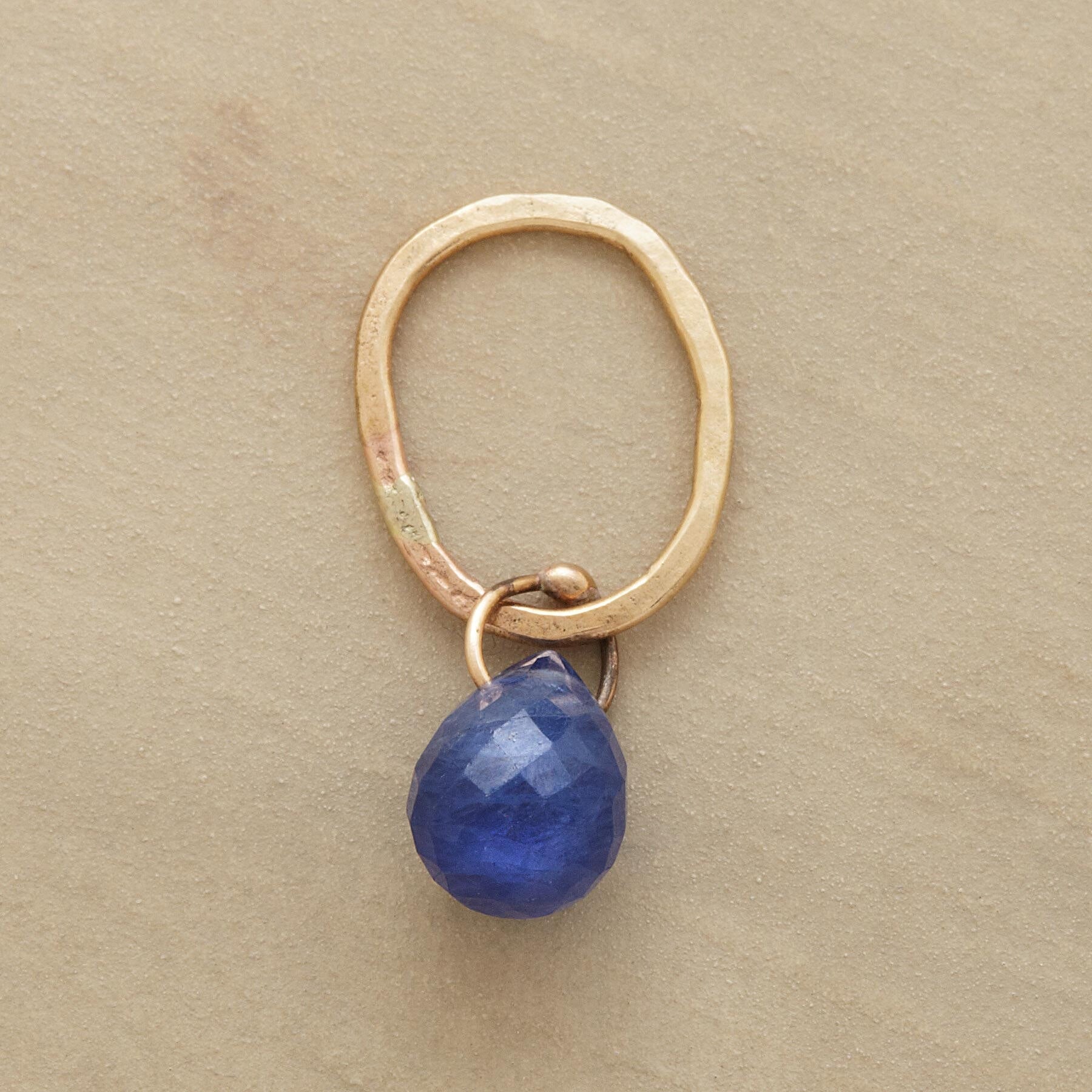 Faceted Birthstone Charms, Gold