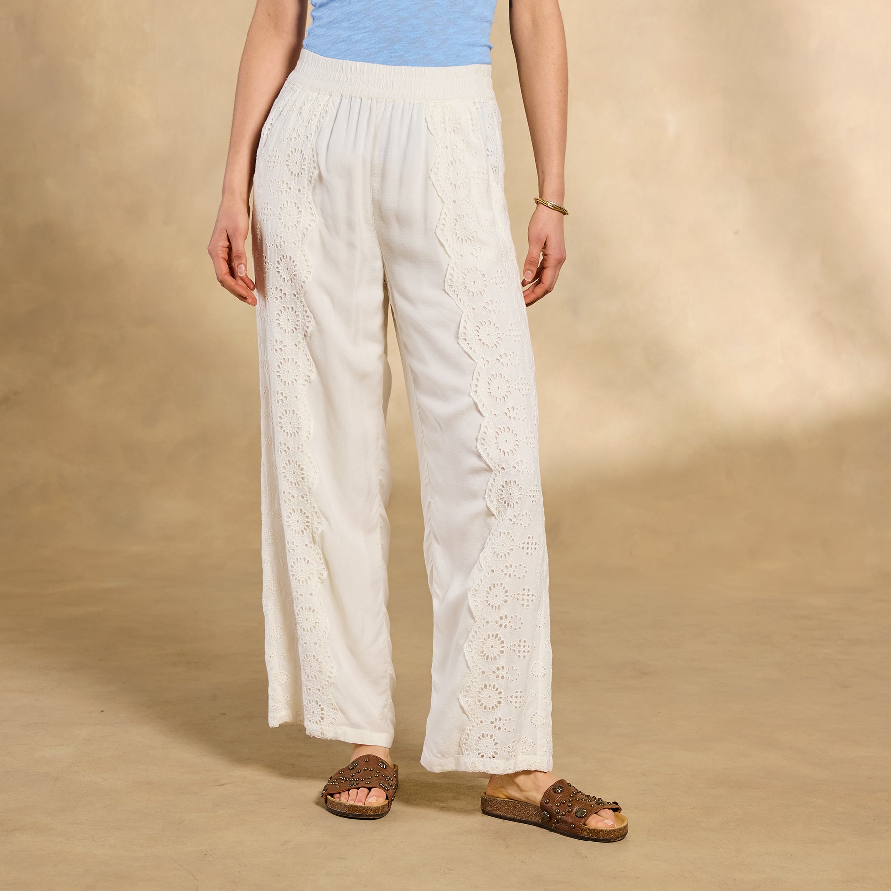 Suvi Eyelet Pants | Sundance Outlet