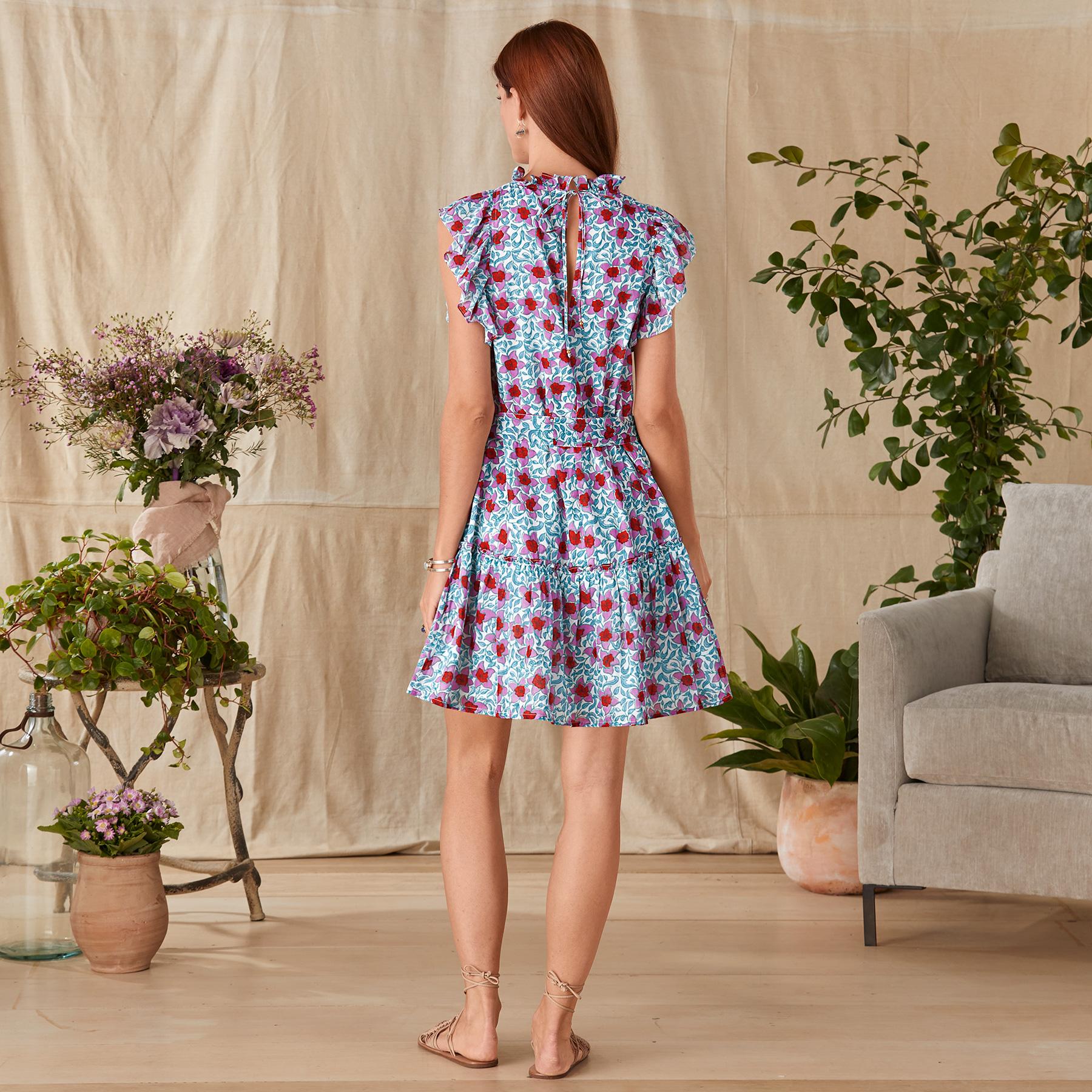 Jardin Ruffle Dress