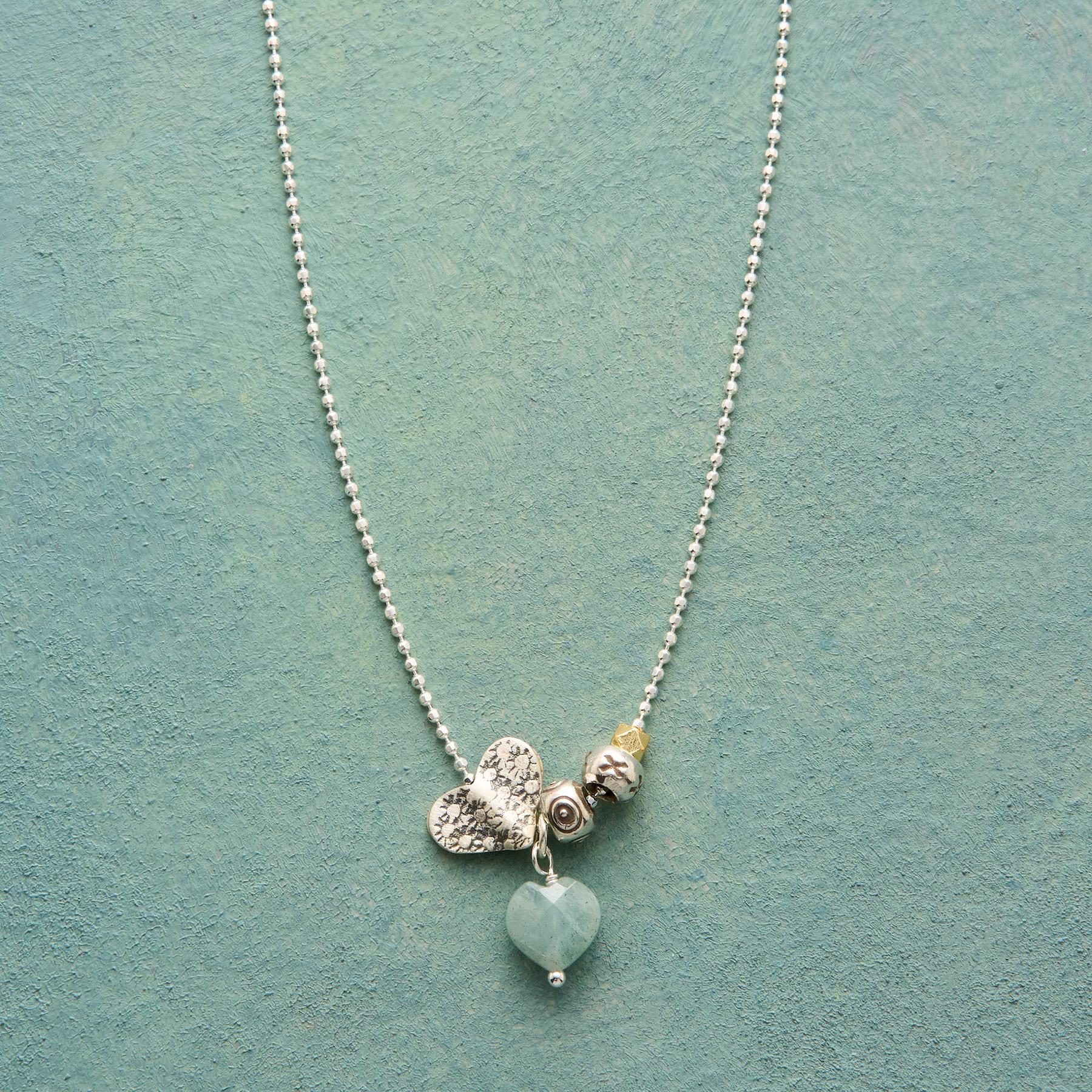 Heart Birthstone Necklace
