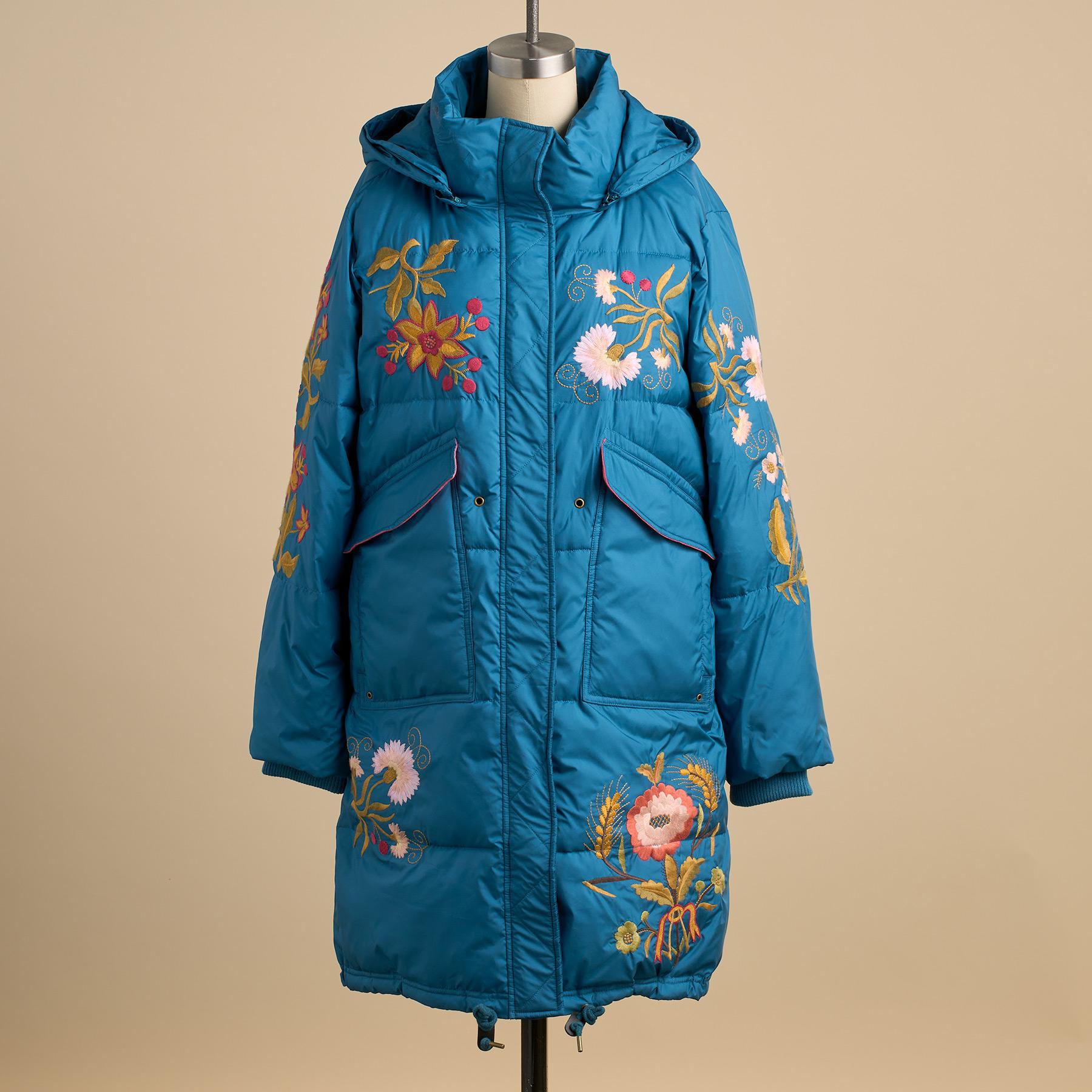 Snowflower Puffer Coat, Petite | Sundance Outlet