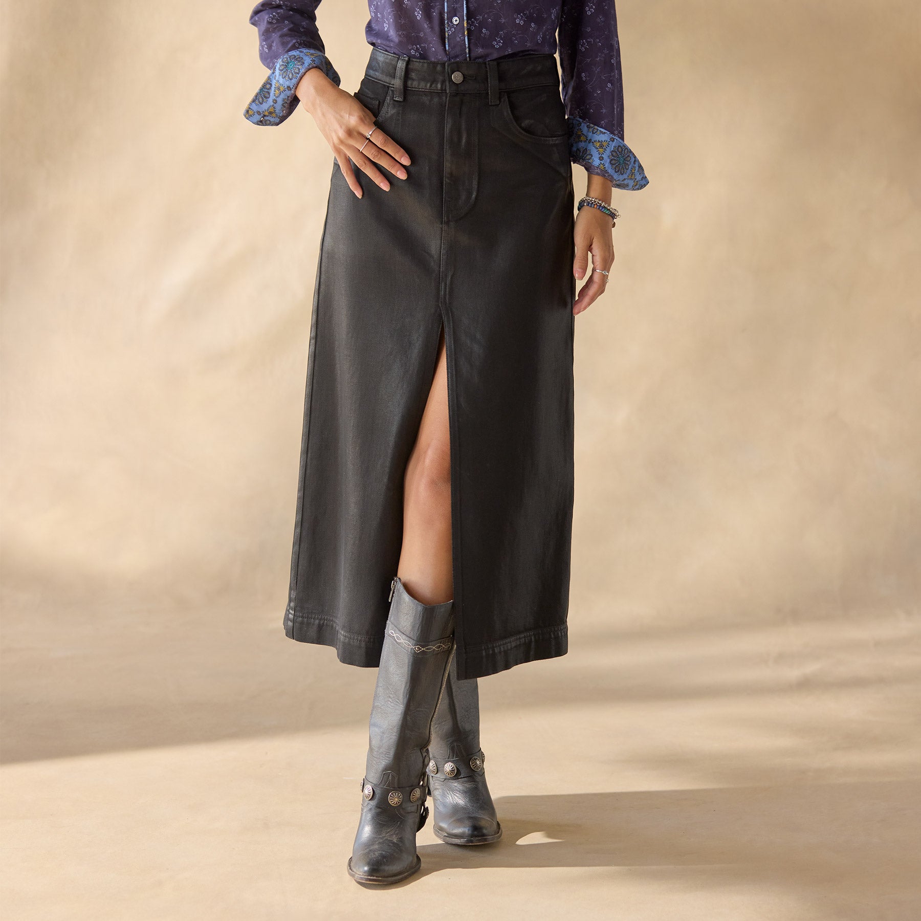 Stetten Denim Skirt | Sundance Outlet