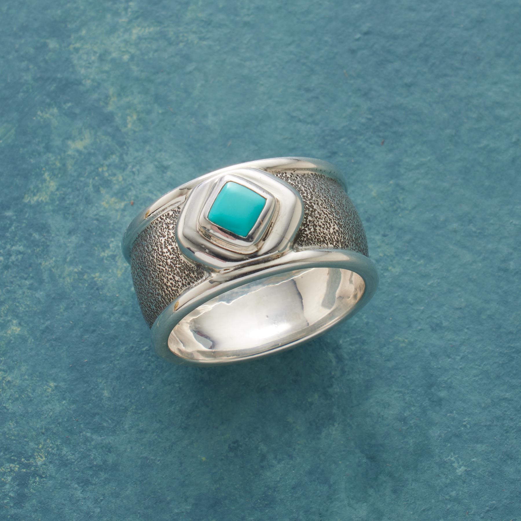 Textural Turquoise Ring | Sundance Outlet