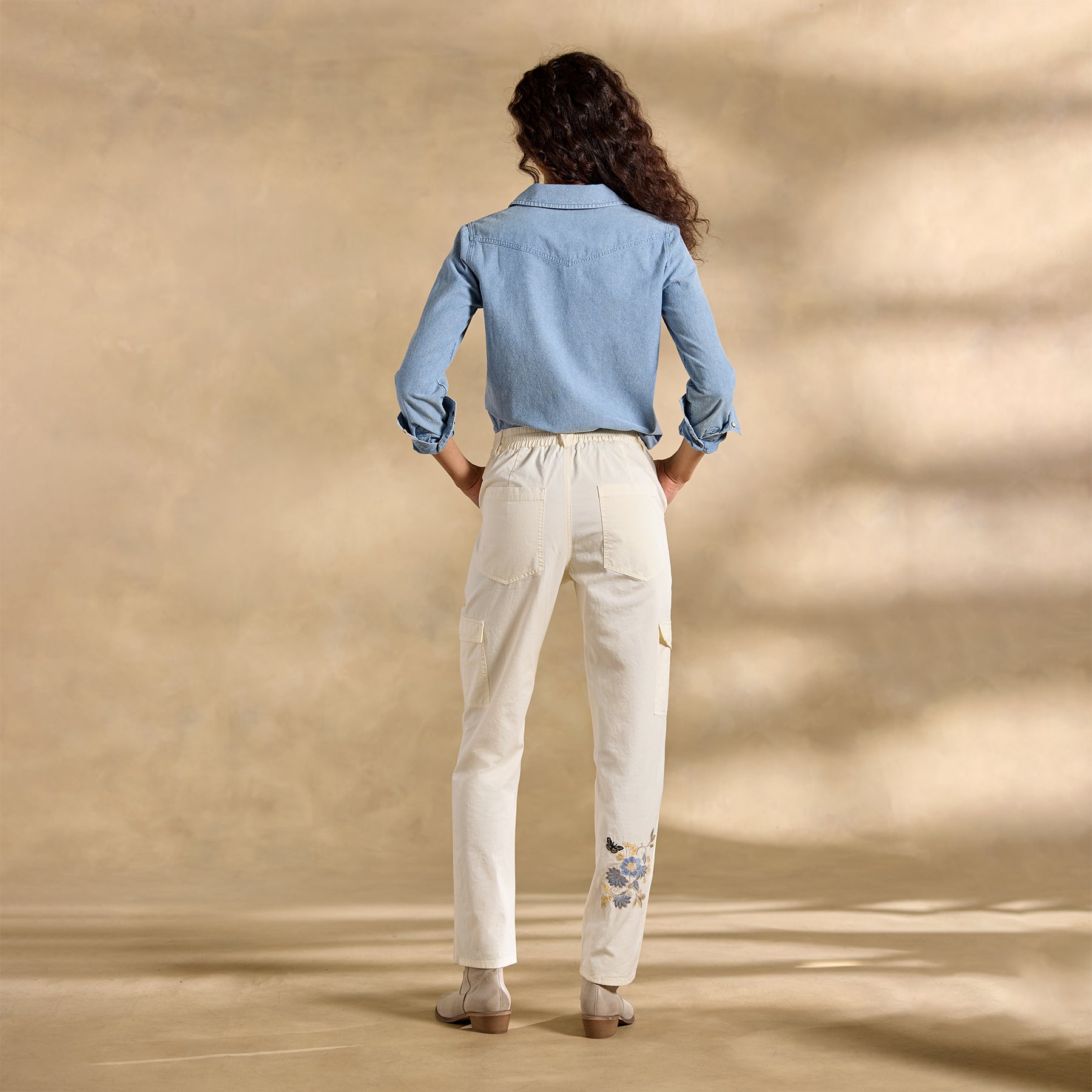 Starling Embroidered Pants | Sundance Outlet