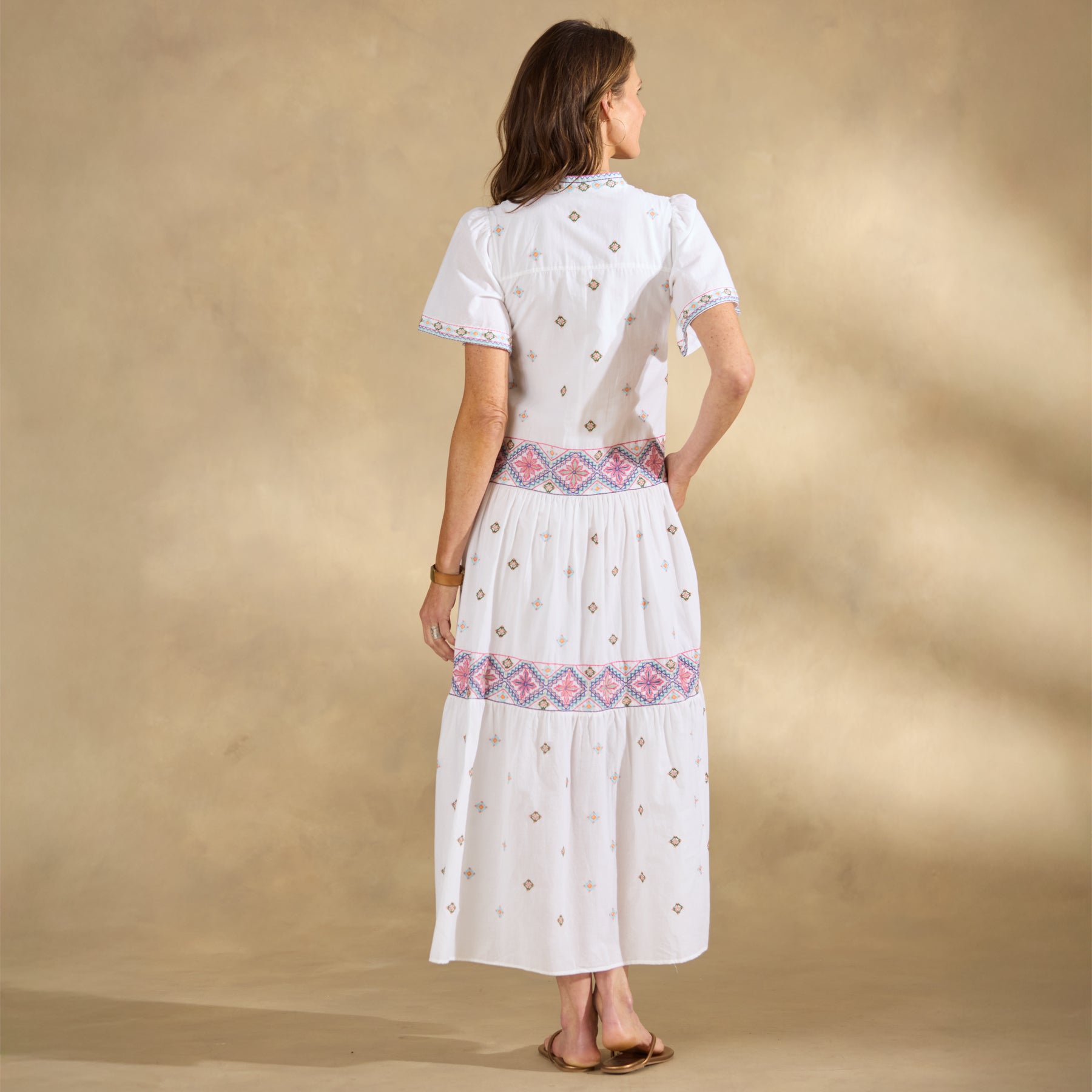 Briella Embroidered Dress, Petite - Sundance Catalog