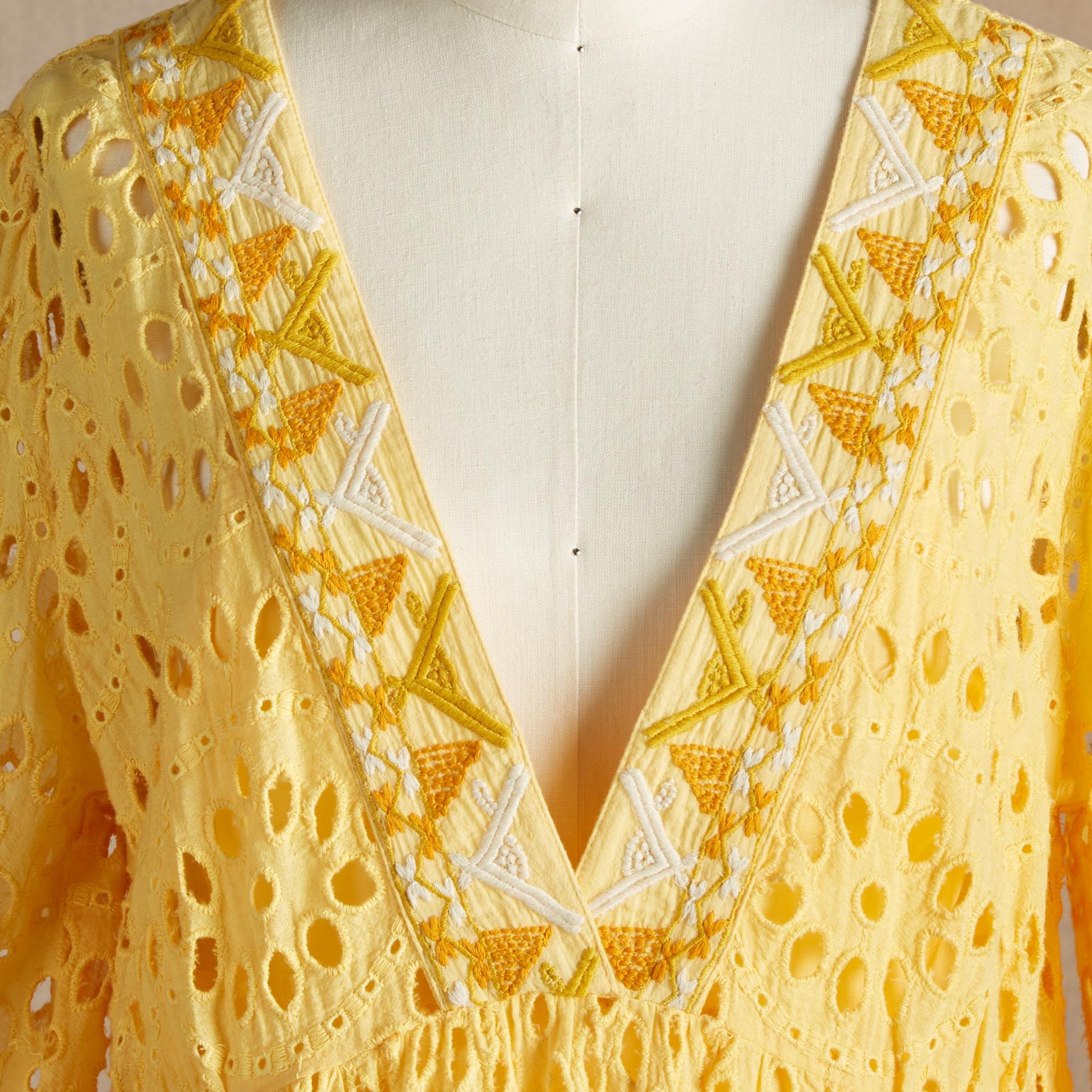 Yuki Eyelet Dress, Petite | Sundance Outlet