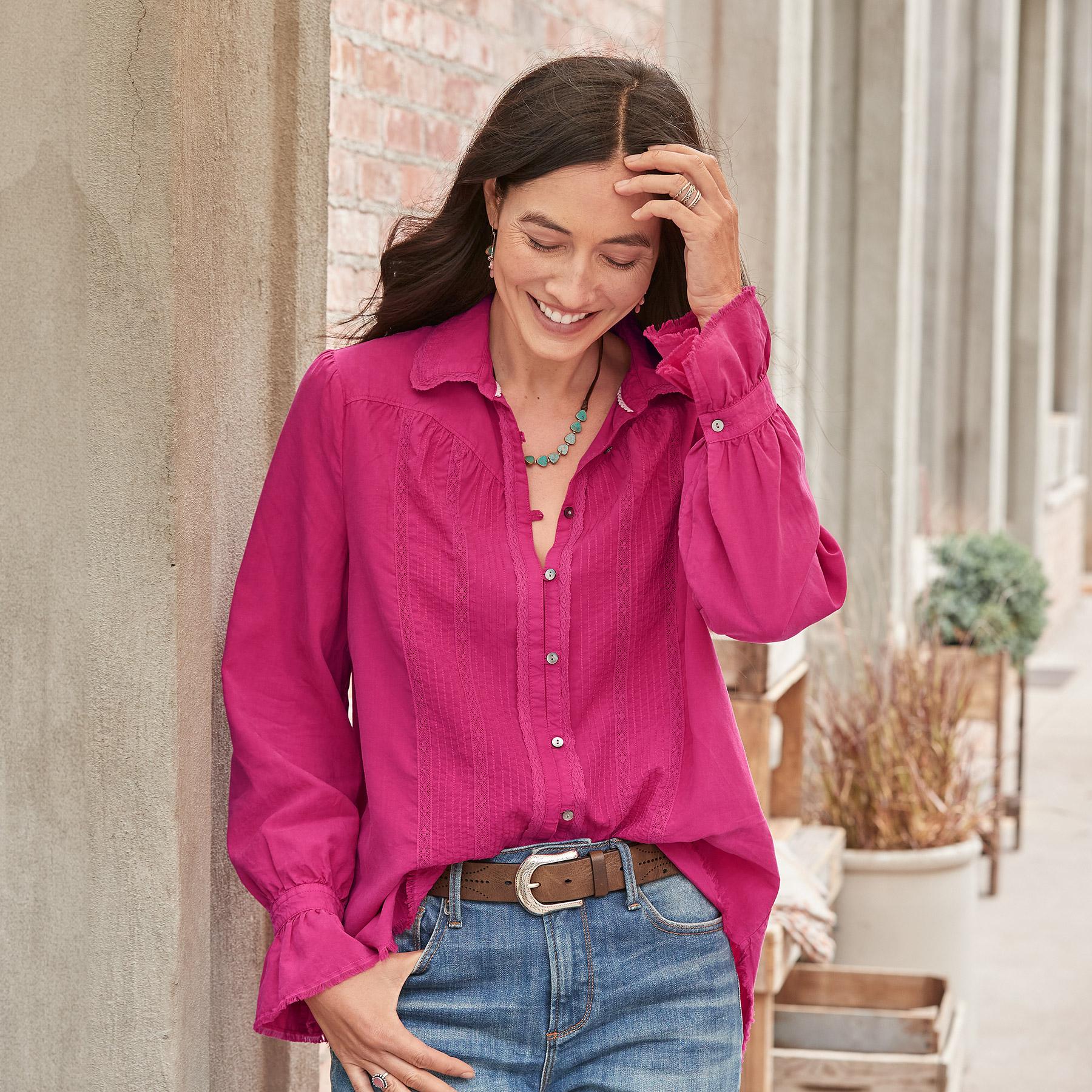 Suzanna Saddle Tunic, Petite | Sundance Outlet