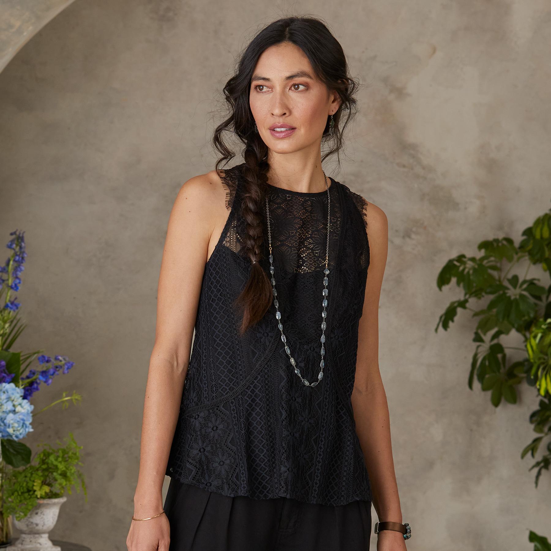 Calais Lace Top, Petite
