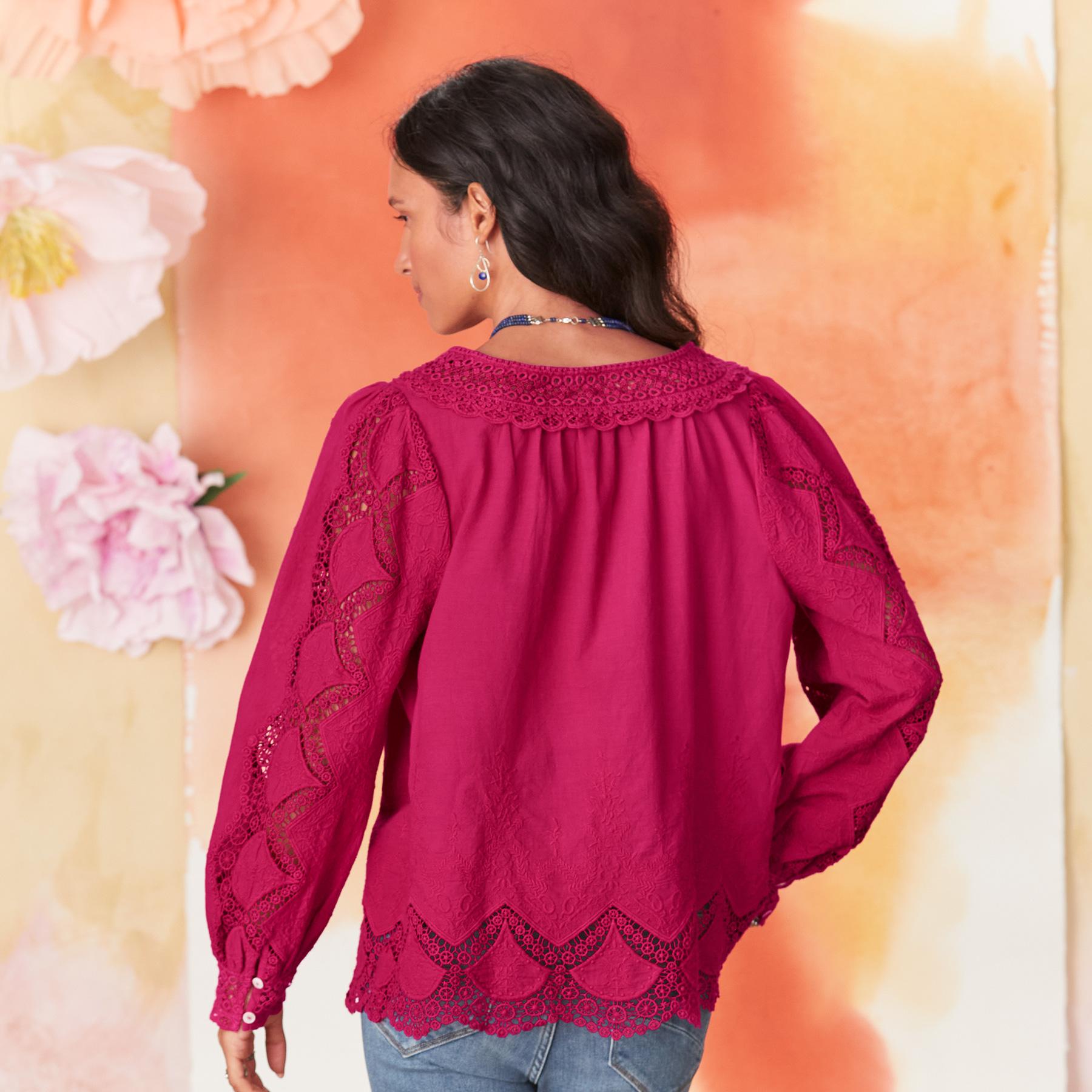 Trudy Lace Top, Petite | Sundance Outlet