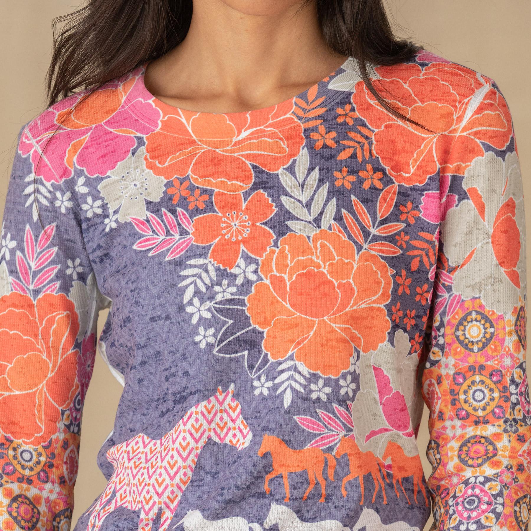 Snowdrops & Saddles Tee | Sundance Outlet